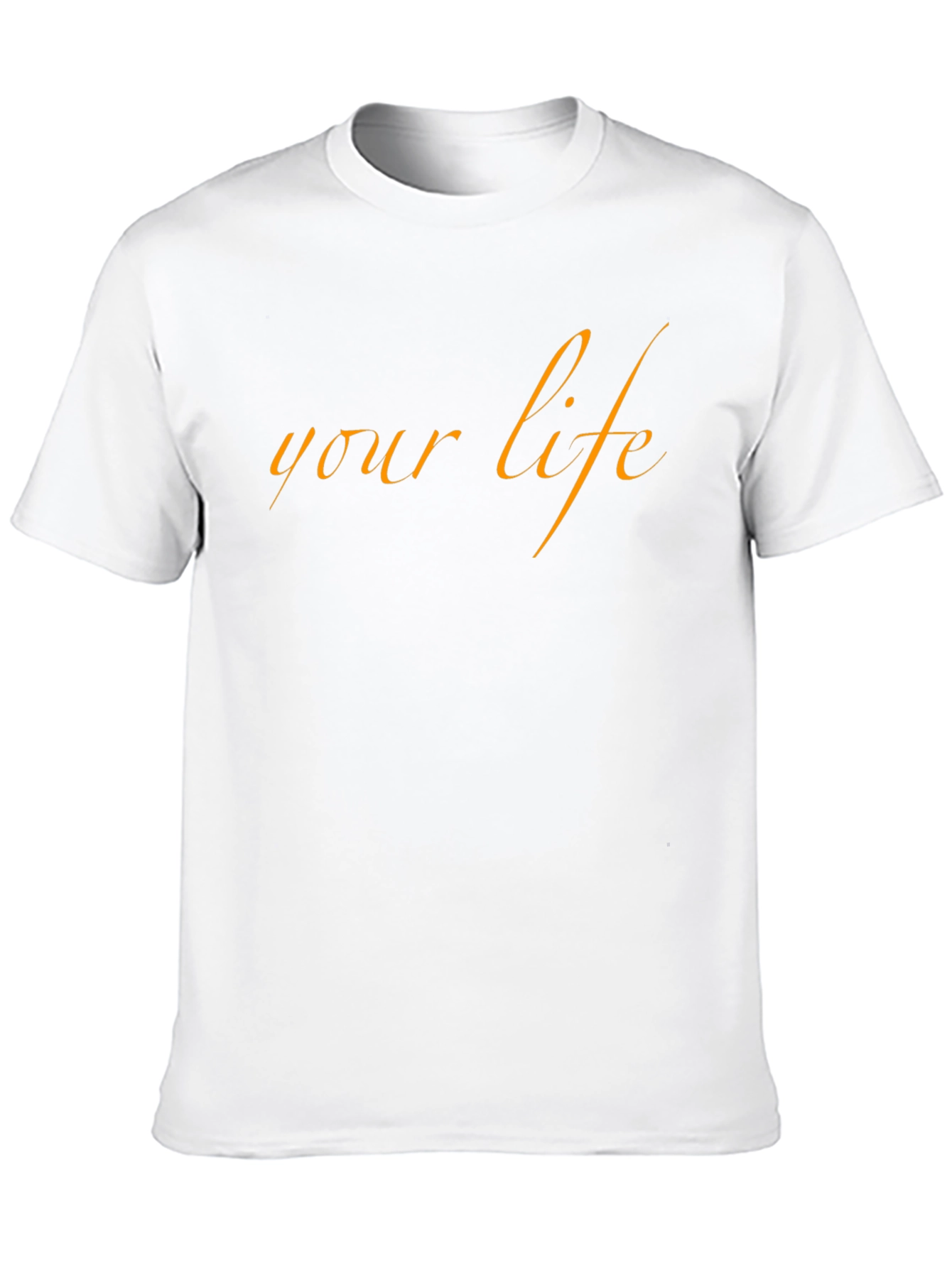 Black Your Life Graphic Tee - Stylish Black T-Shirt view 10