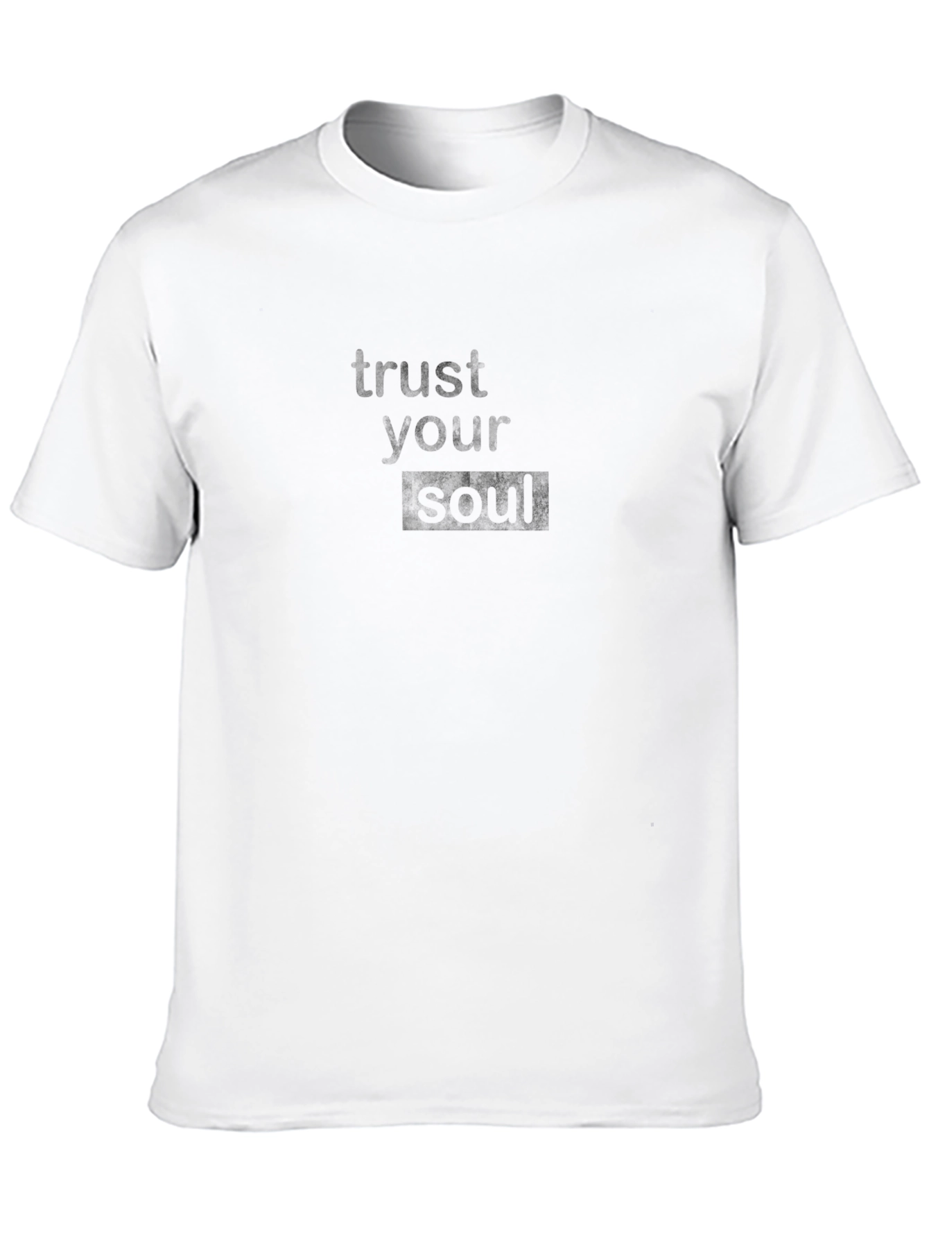 Black Trust Your Soul Black Graphic Tee view 10