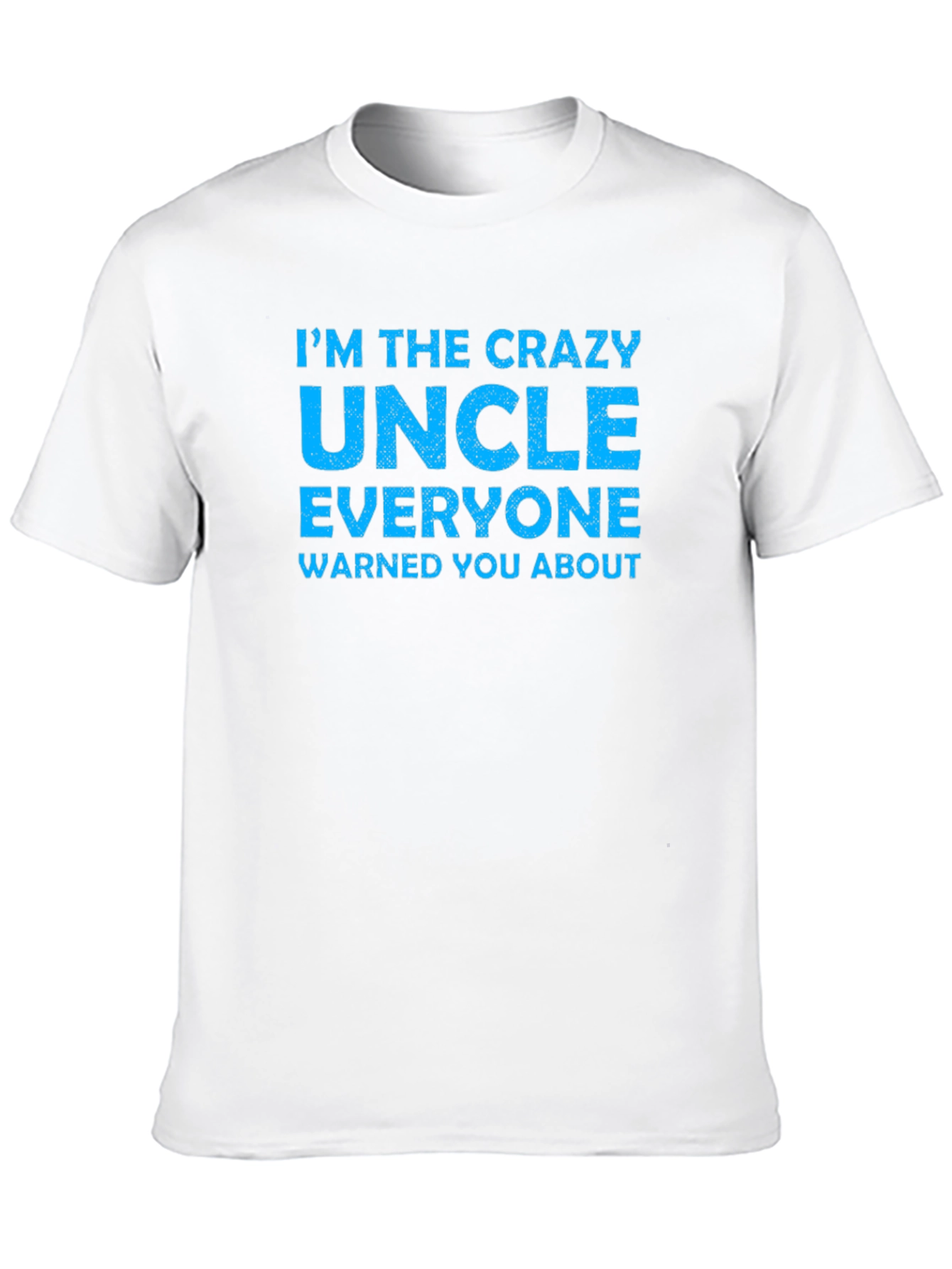 Black Crazy Uncle T-Shirt - Fun Novelty Tee view 10