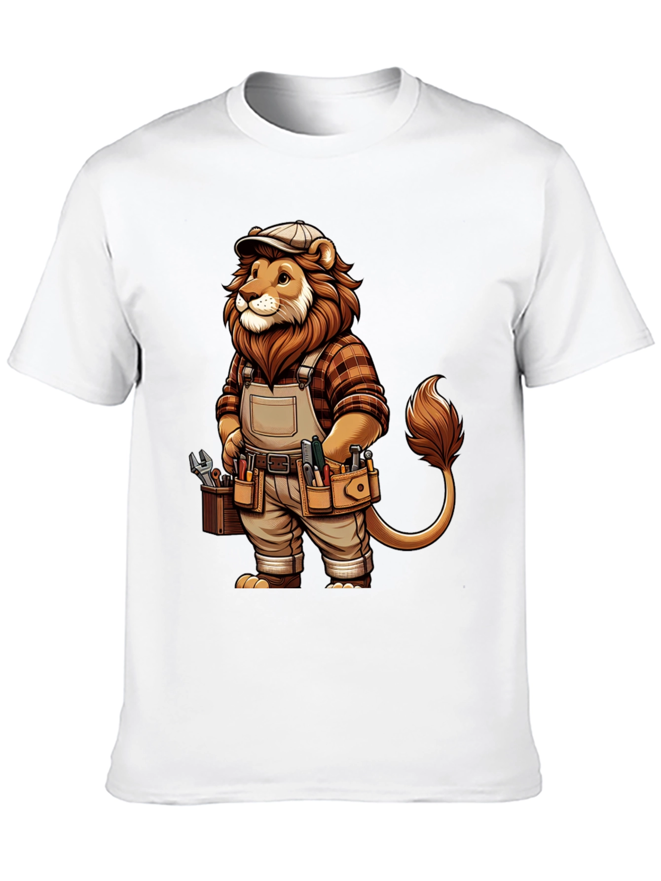 Black Lion the Handyman Graphic Tee view 10