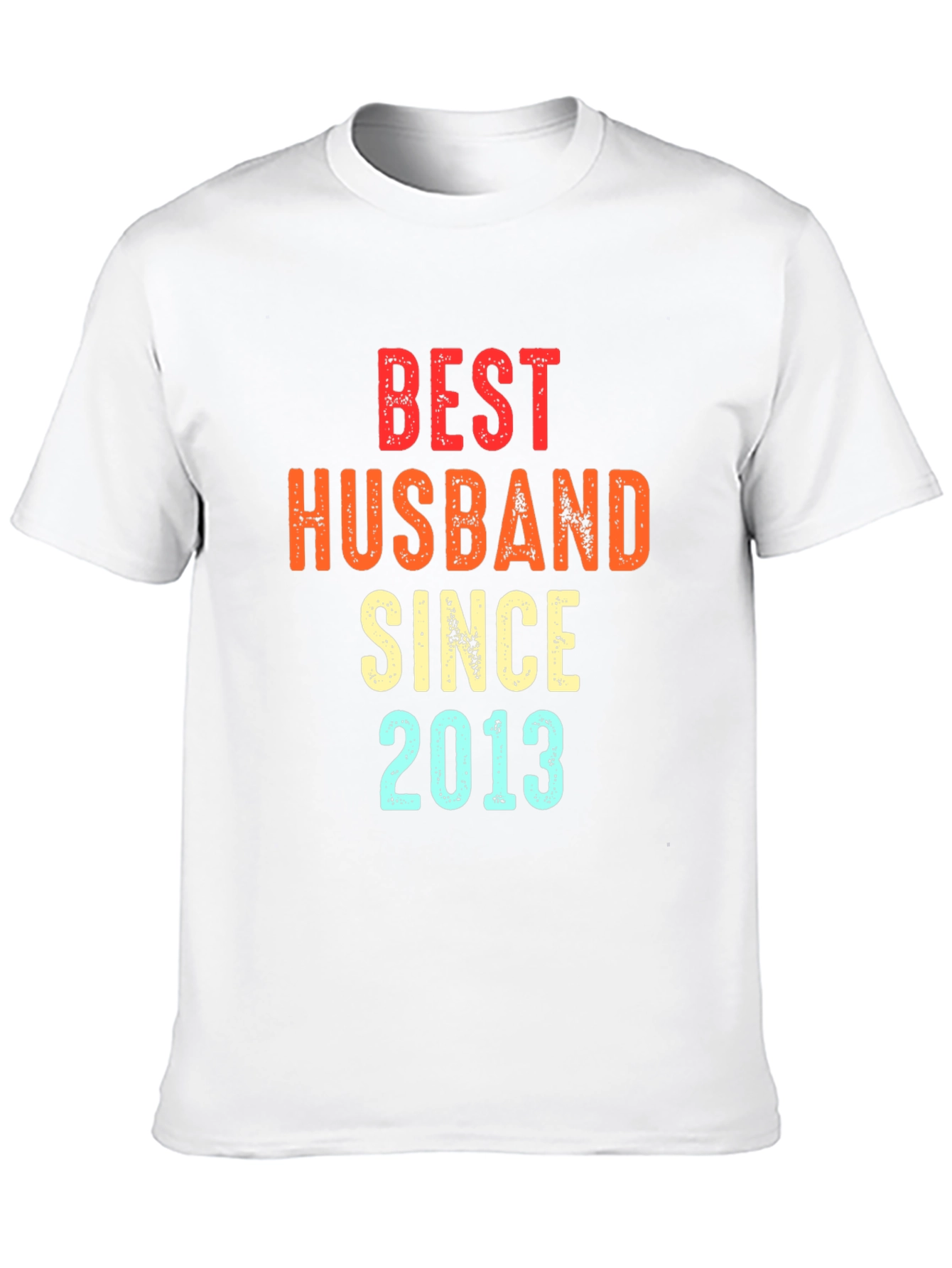 Black Best Husband Since 2013 T-Shirt view 10