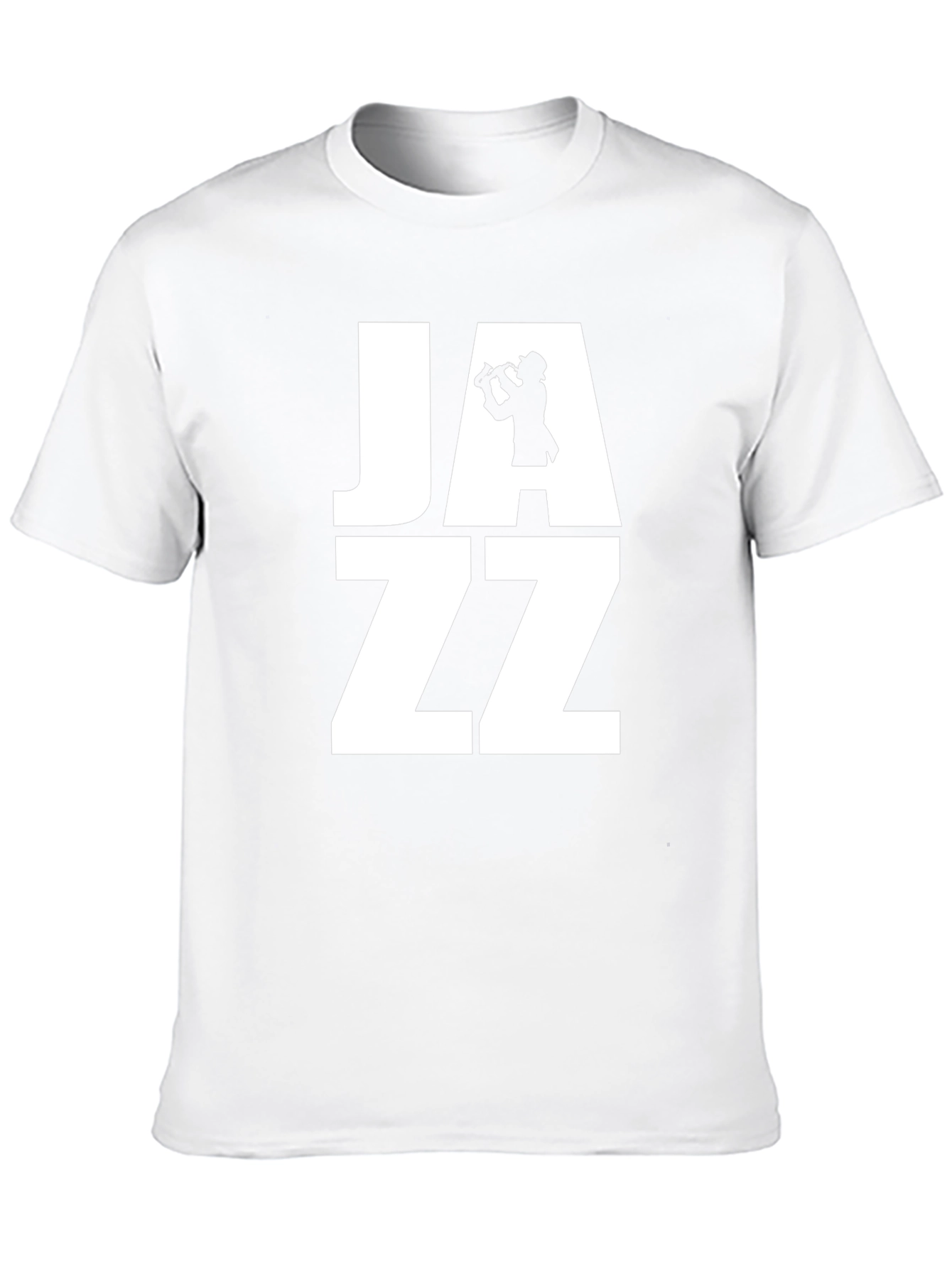 Black JAZZ Graphic T-Shirt - Cool Musician Design view 10