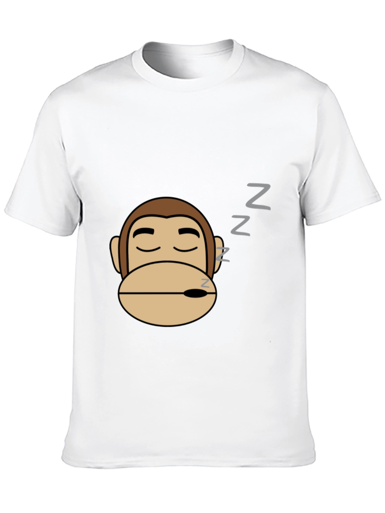 Sleeping Monkey Graphic Tee - Relaxed Fit - 10