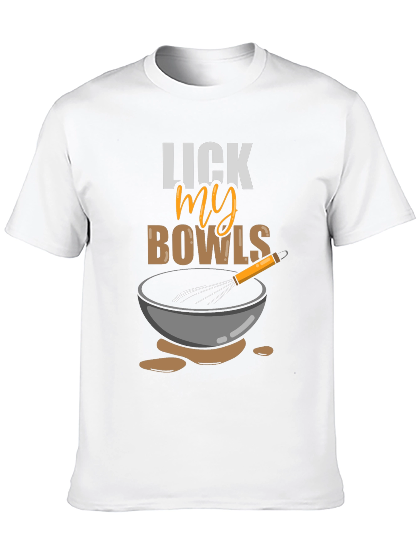 Black Lick My Bowls Graphic T-Shirt view 10