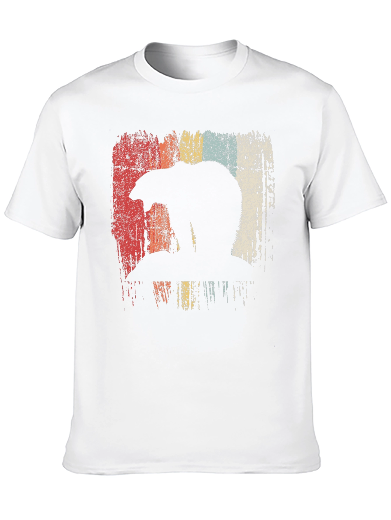 Black Retro Bear Graphic T-Shirt - Vintage Style view 10