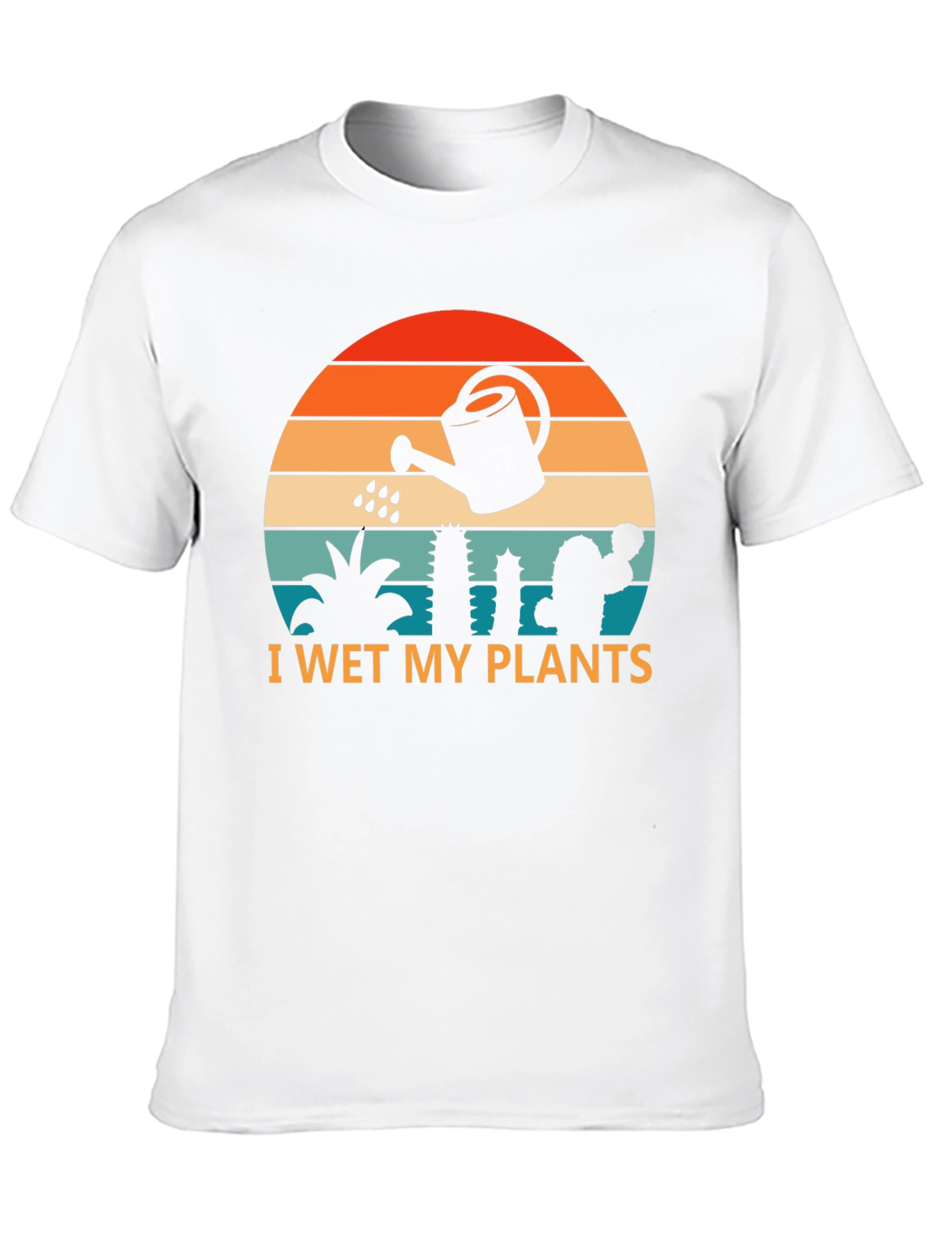 Black I Wet My Plants Graphic T-Shirt view 10