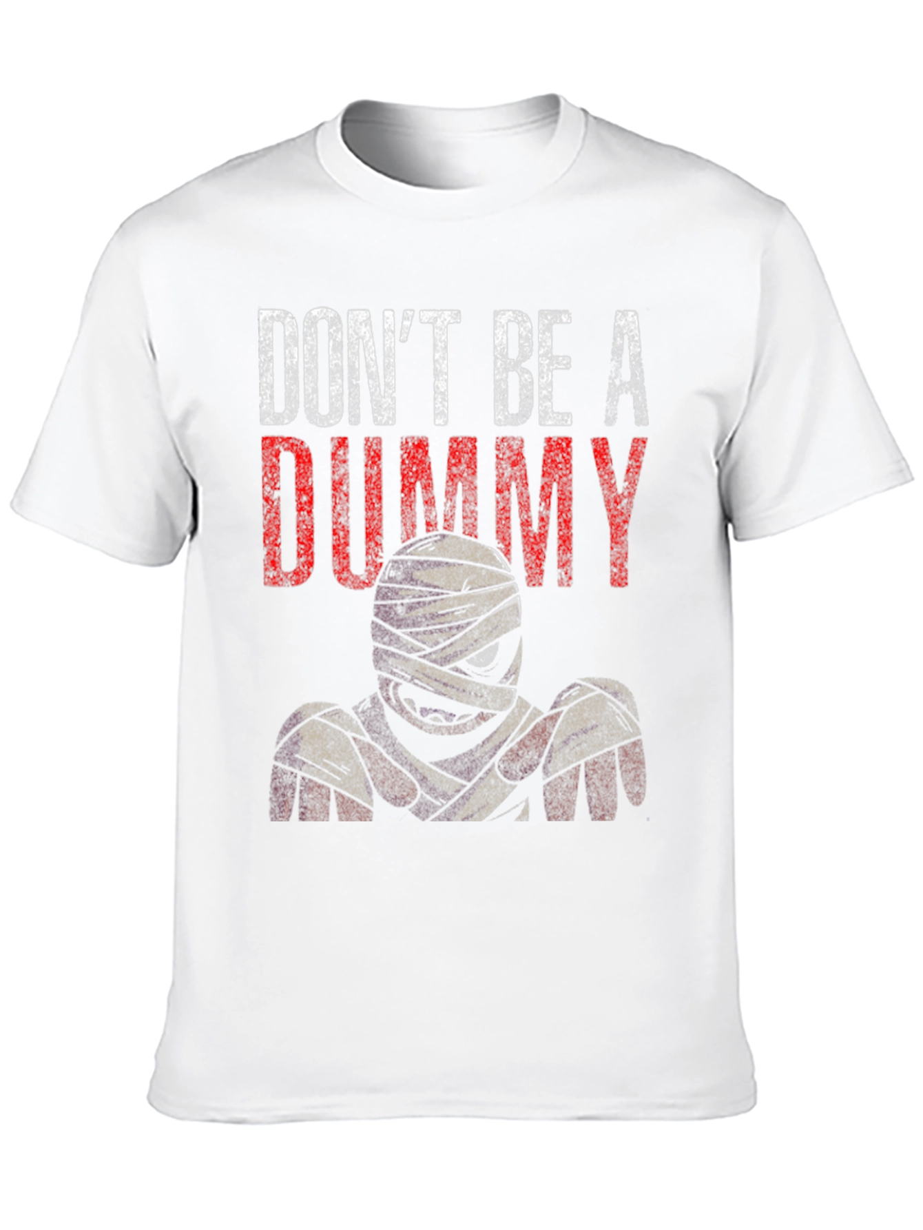 Black Don't Be A Dummy Mummy Graphic T-Shirt view 10