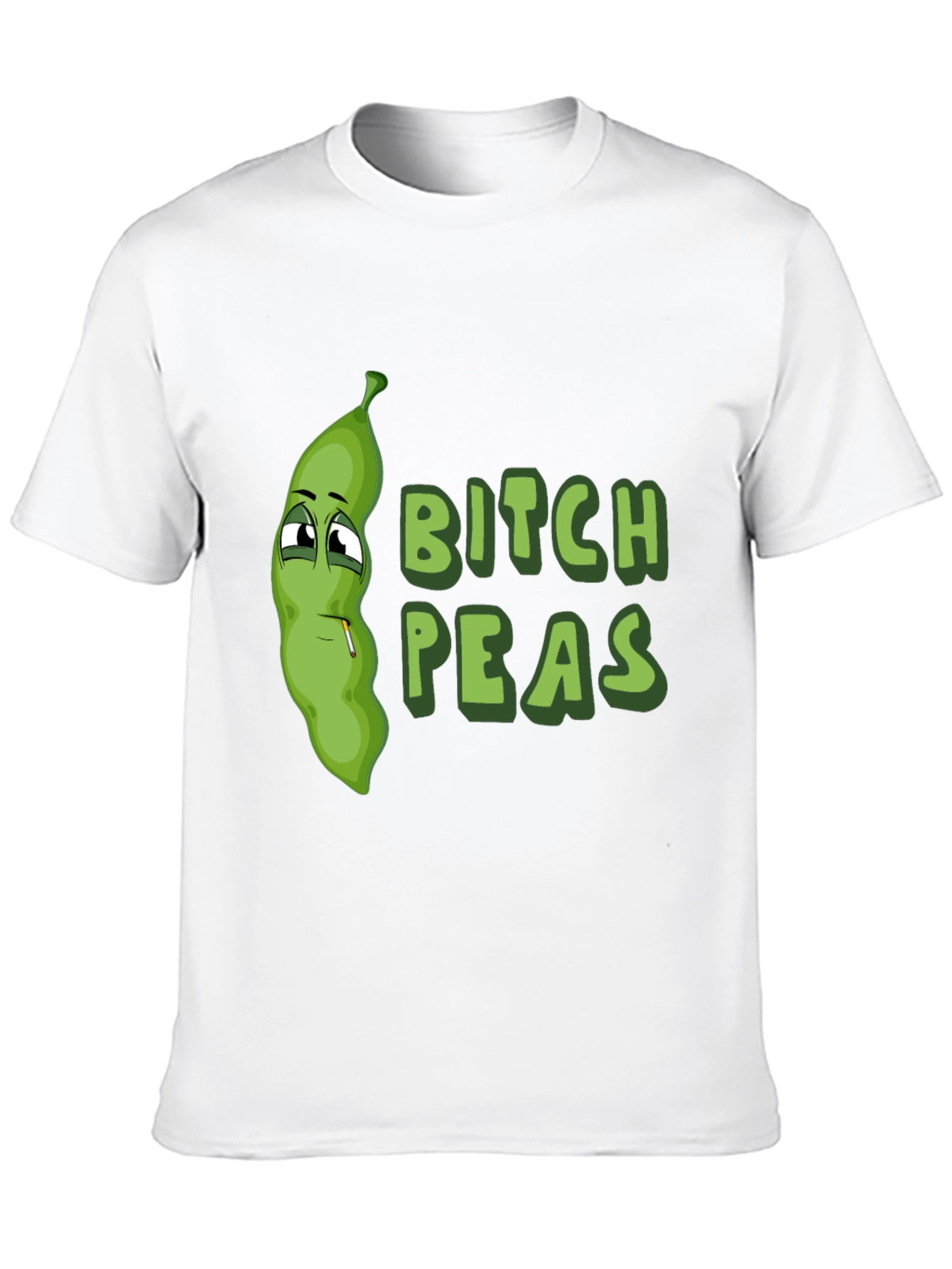 Black Bitch Peas Graphic T-Shirt view 10