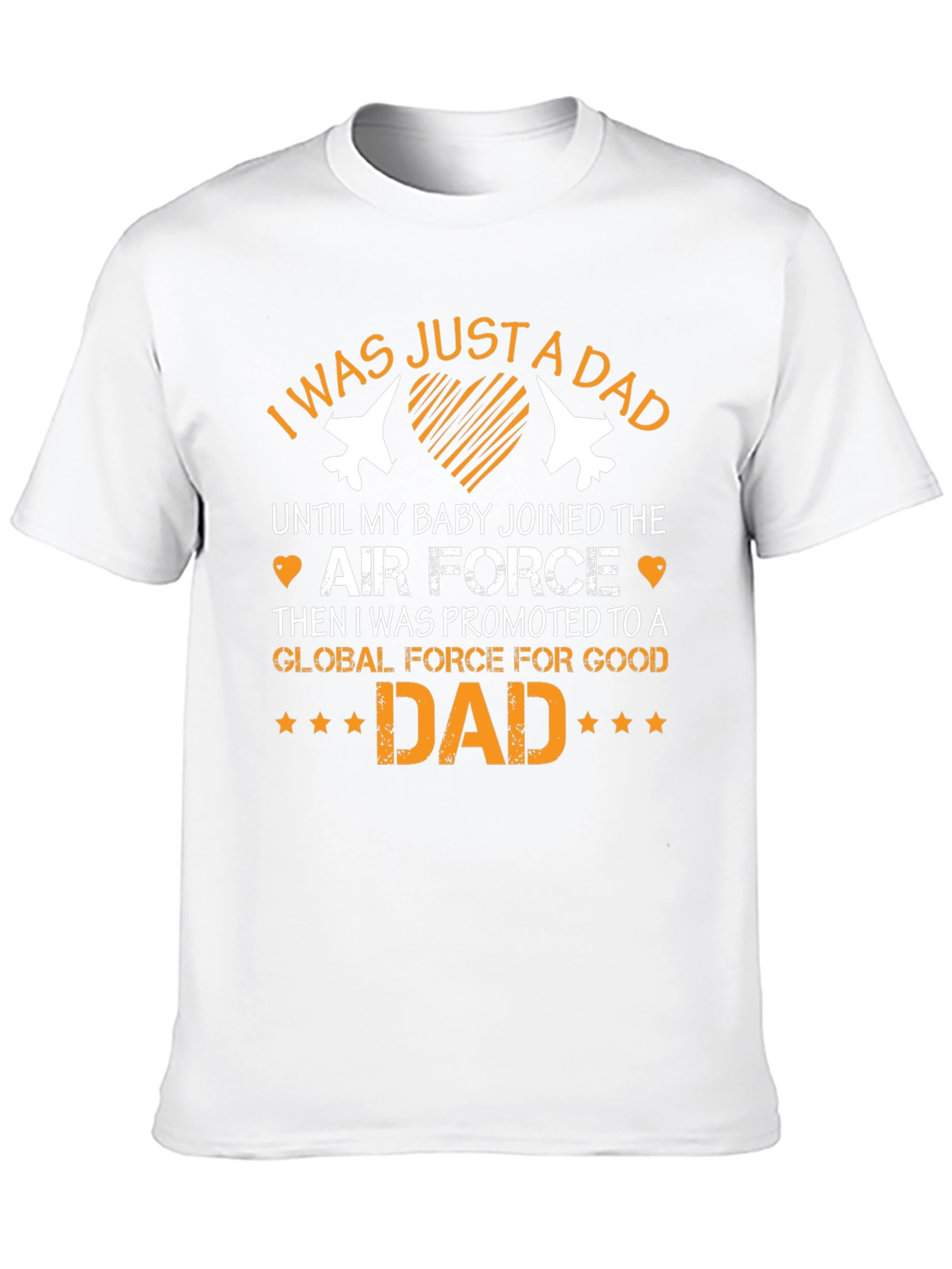 Black Global Force for Good Dad T-Shirt view 10