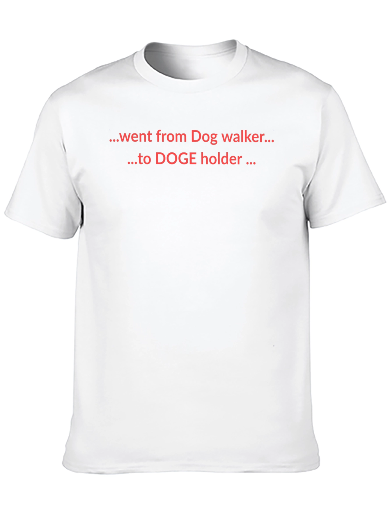 Black Doge Holder T-Shirt view 10