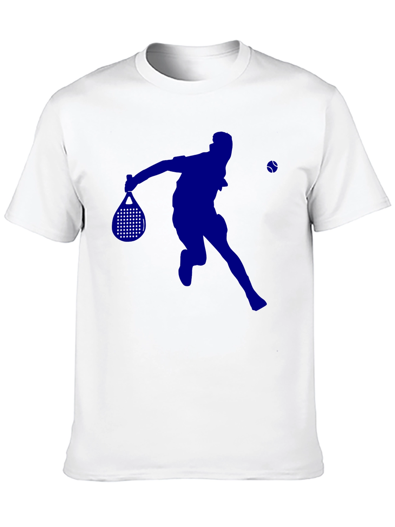 Black Pickleball Player Graphic Tee - Black view 10