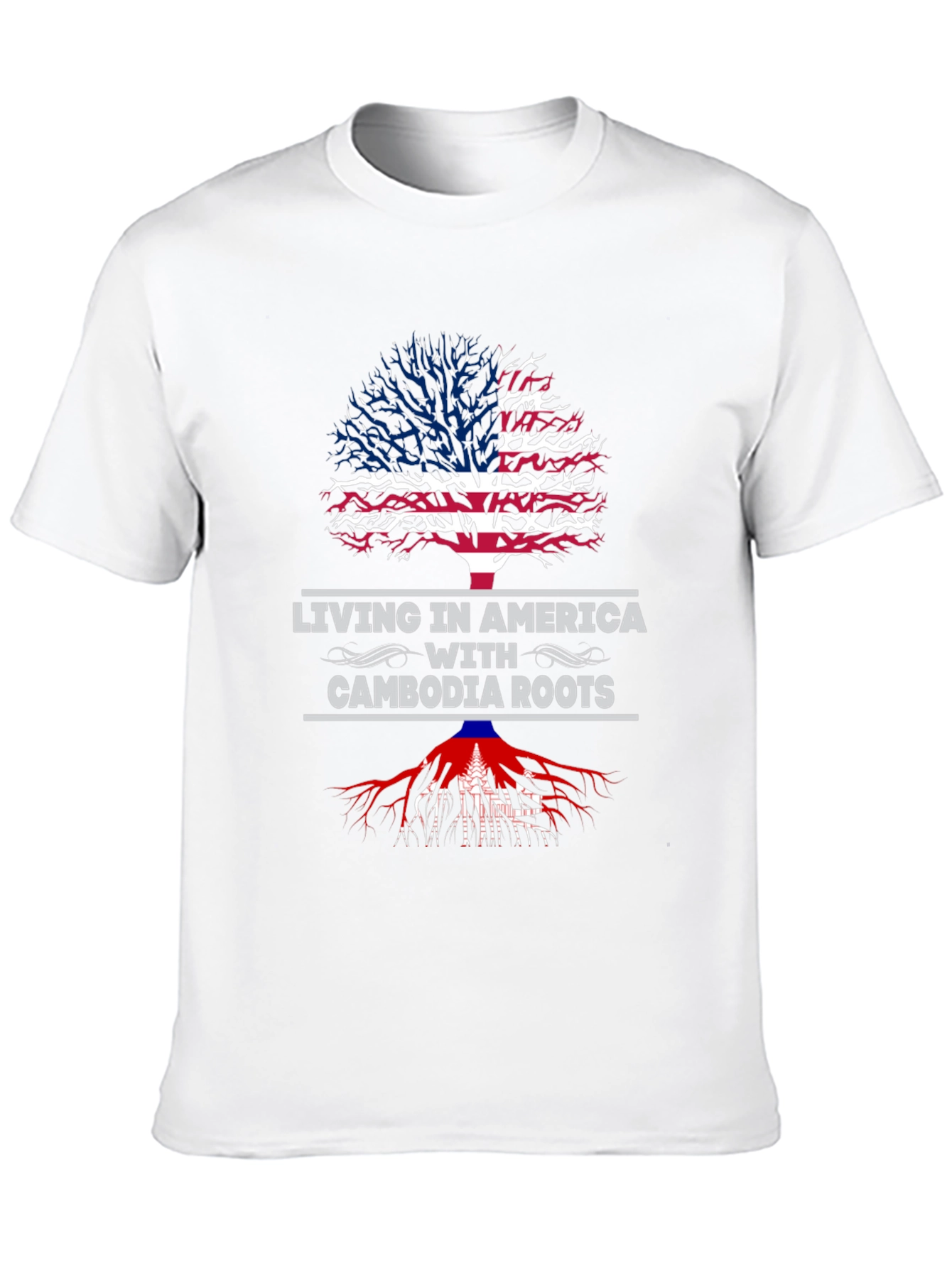 America Cambodia Roots T-Shirt - 10