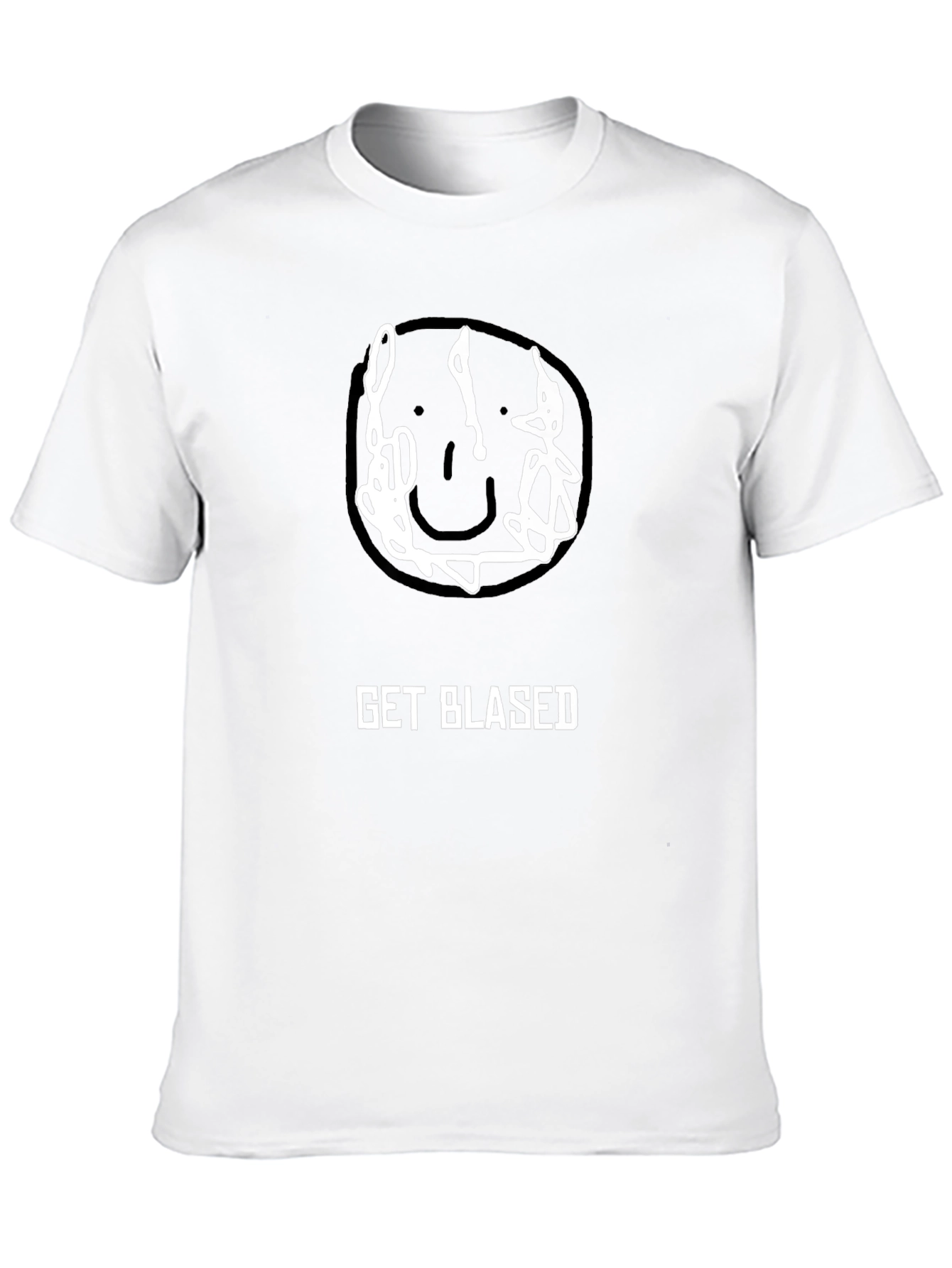 Black Get Blazed Graphic Tee - Black Cotton Comfort view 10