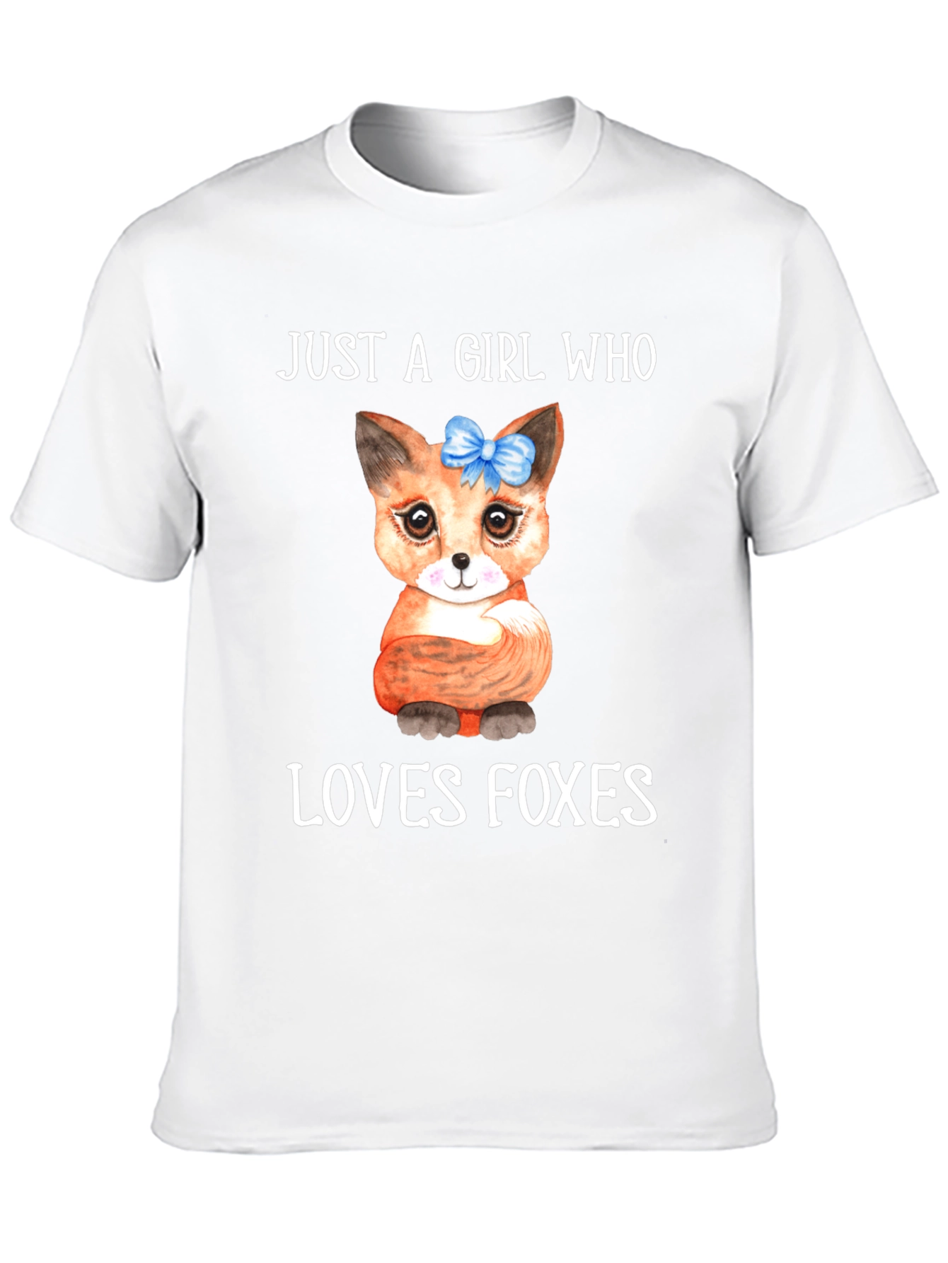 Black Girl Who Loves Foxes Graphic Tee view 10