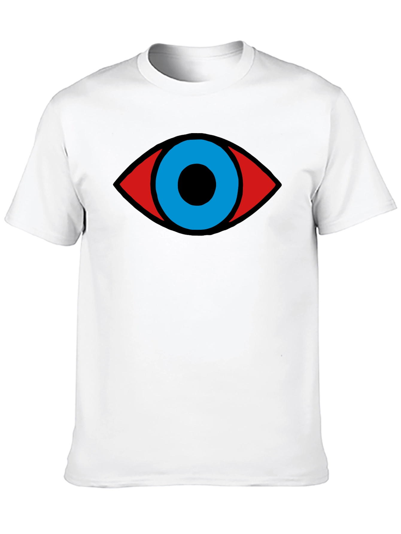 Black Eye Graphic Black T-Shirt view 10