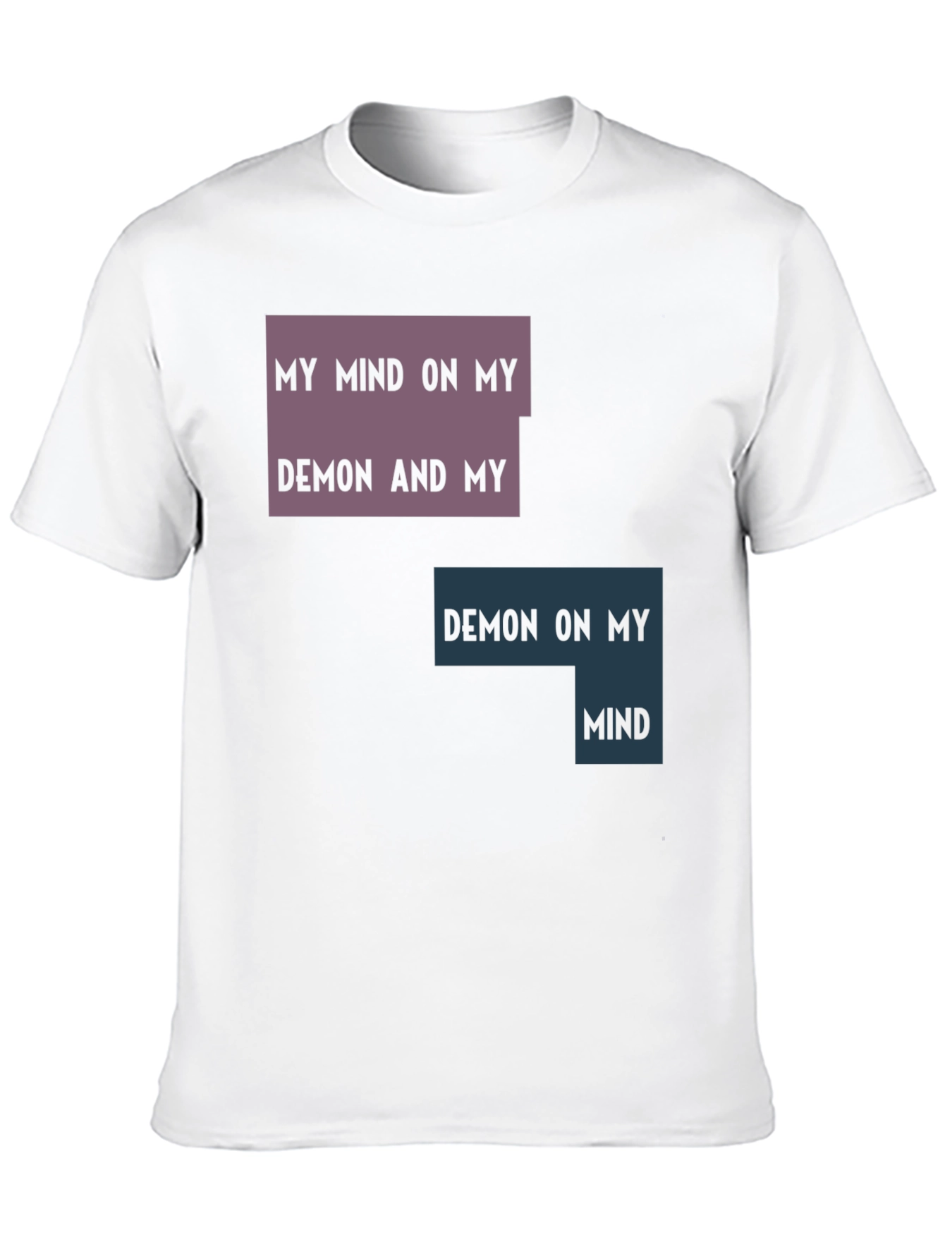 Black Mind on My Demon Graphic Tee view 10