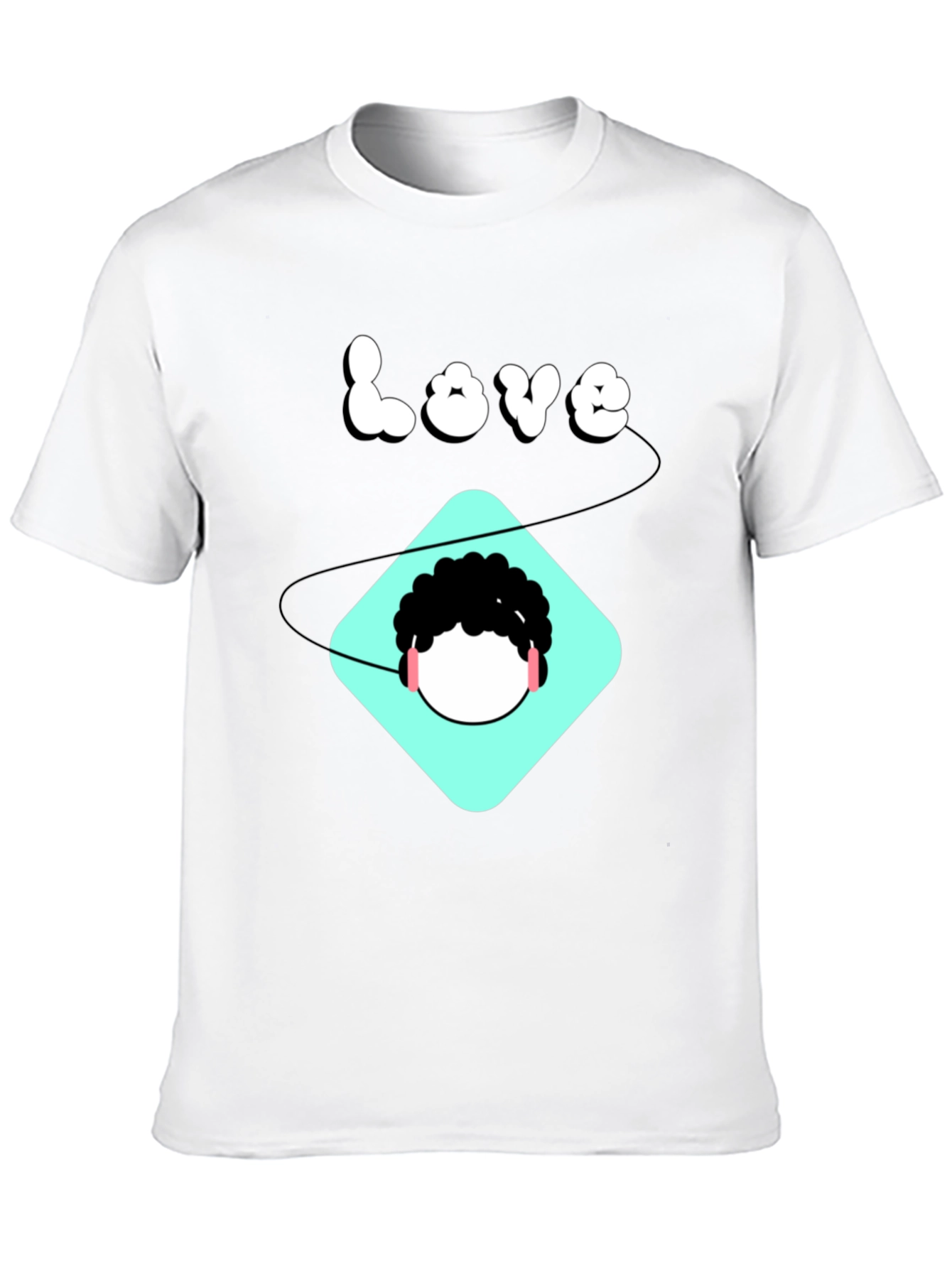 Black Love Music T-Shirt - Stylish Graphic Tee view 10