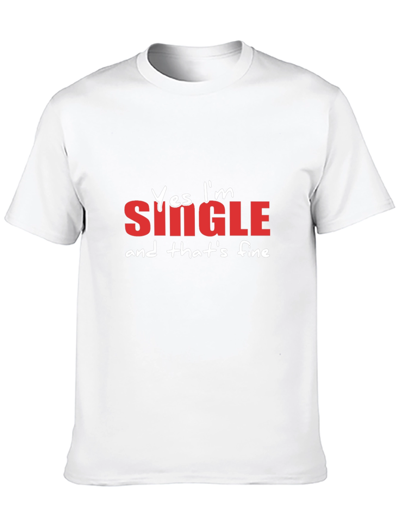 Black Funny Single & Fine Graphic T-Shirt view 10