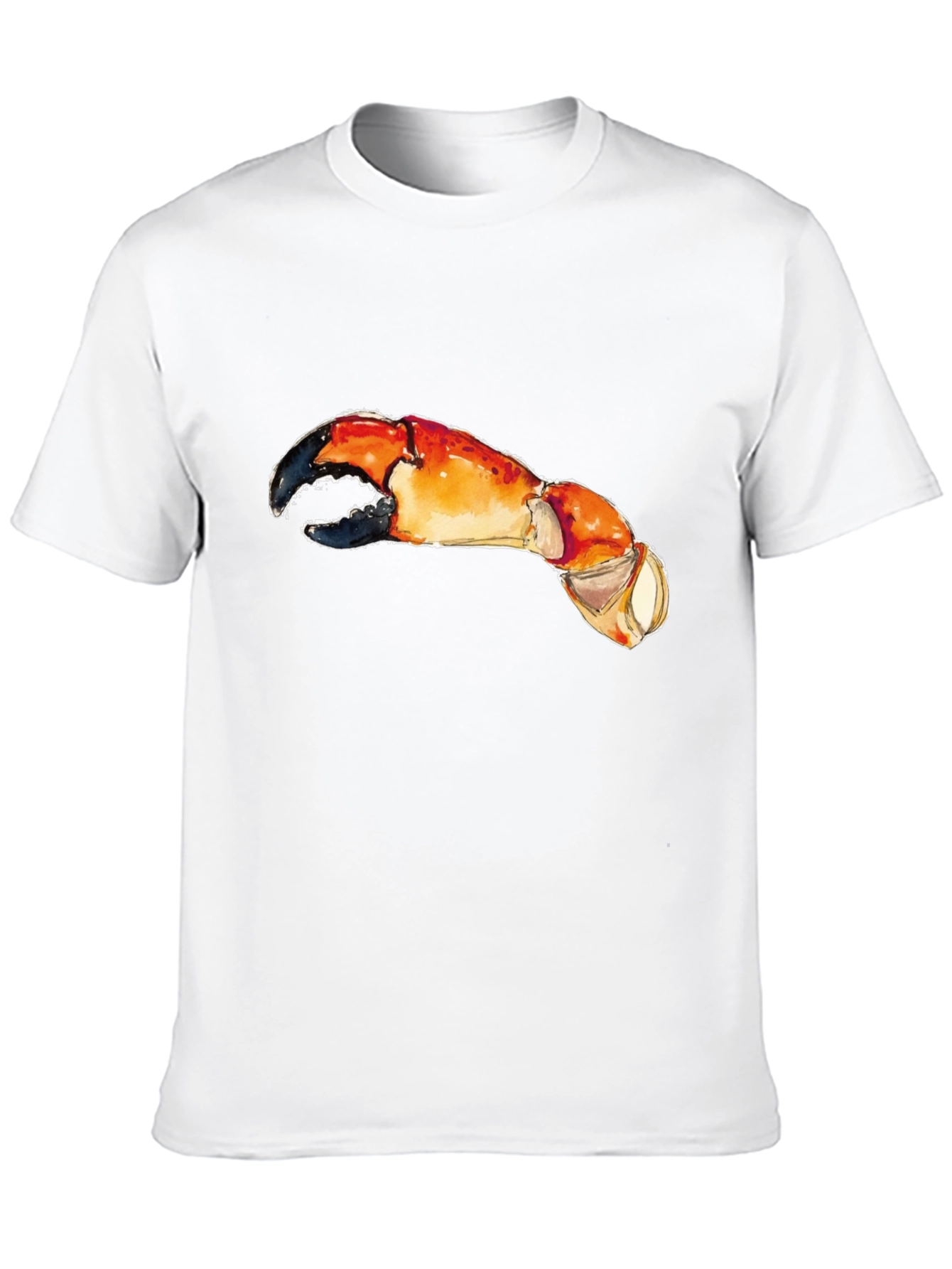 Black Crab Claw Graphic Tee - Unique & Playful Design view 10