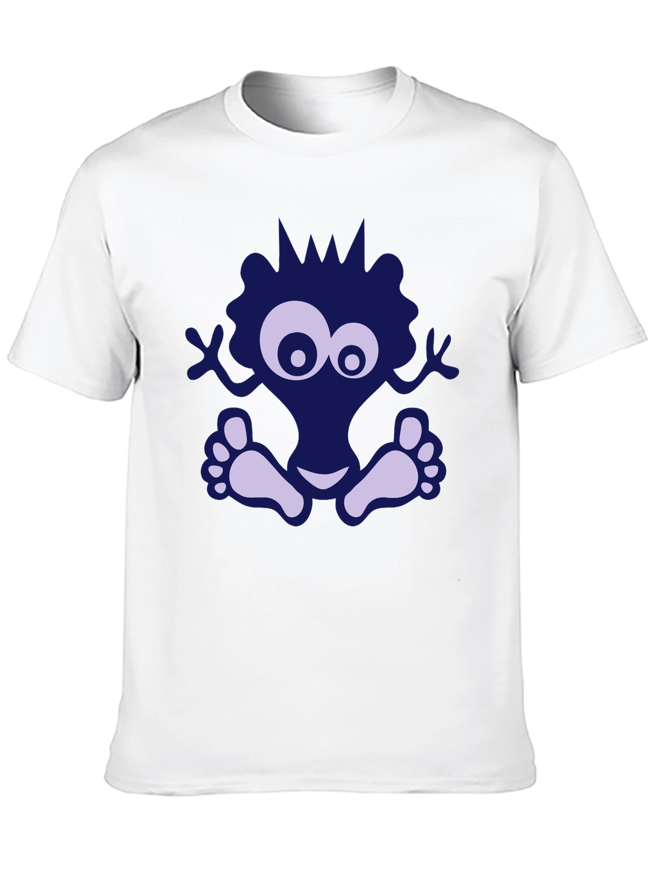 Black Funky Monster Graphic Black T-Shirt view 10