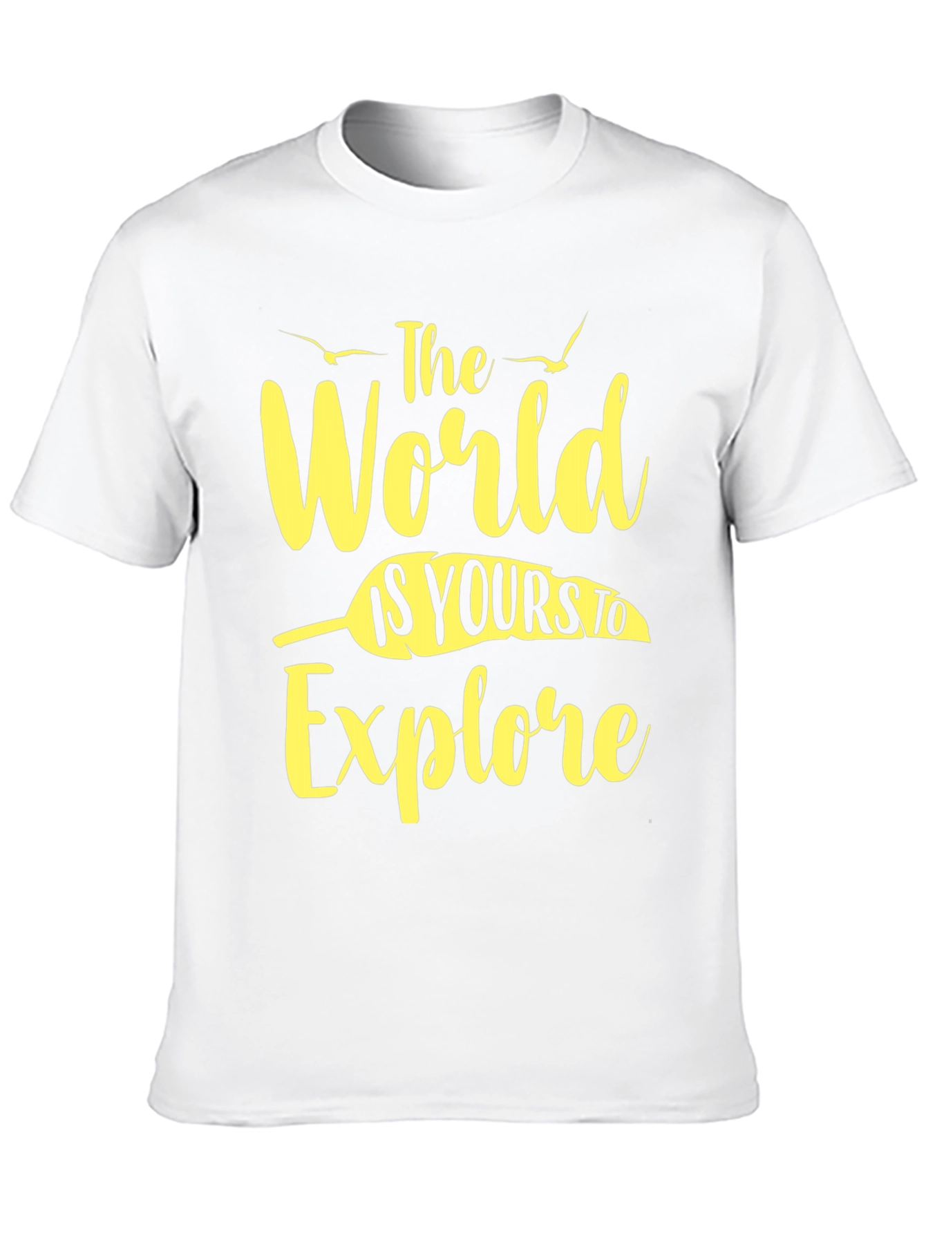 Black Explore the World Graphic Tee - Black view 10