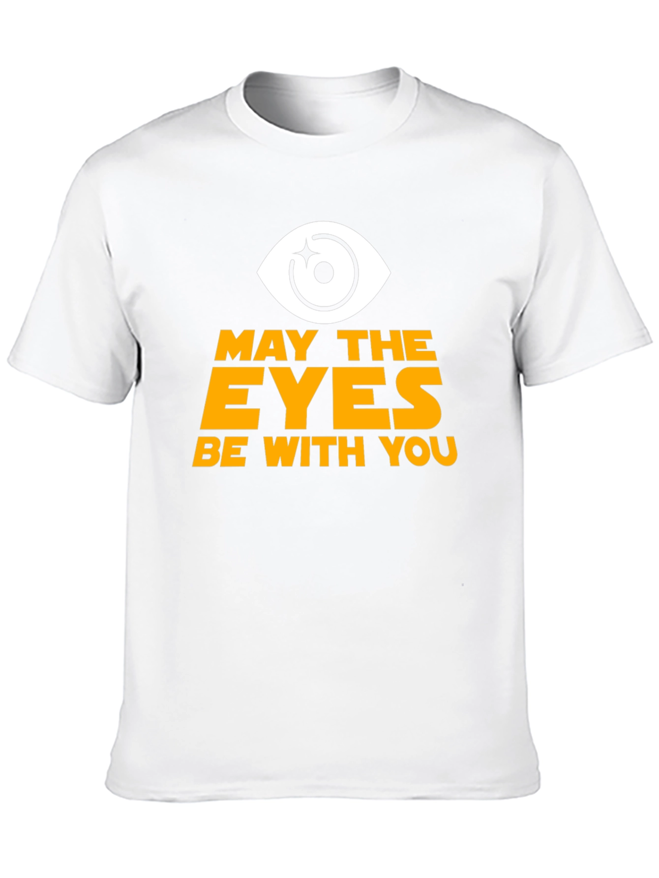 Black May the Eyes Be With You Graphic T-Shirt view 10