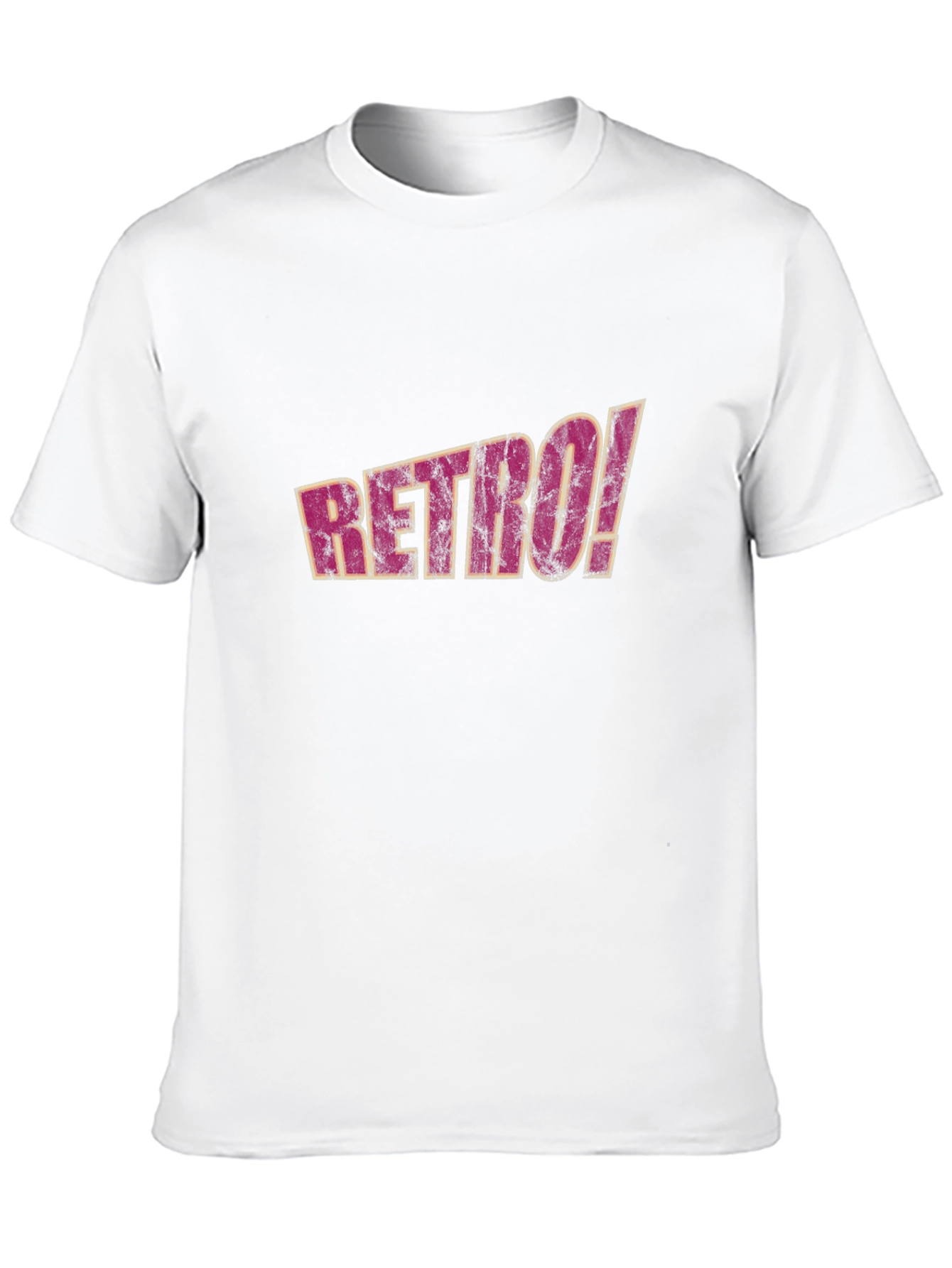 Black Retro Graphic Tee - Vintage Inspired Men's T-Shirt view 10