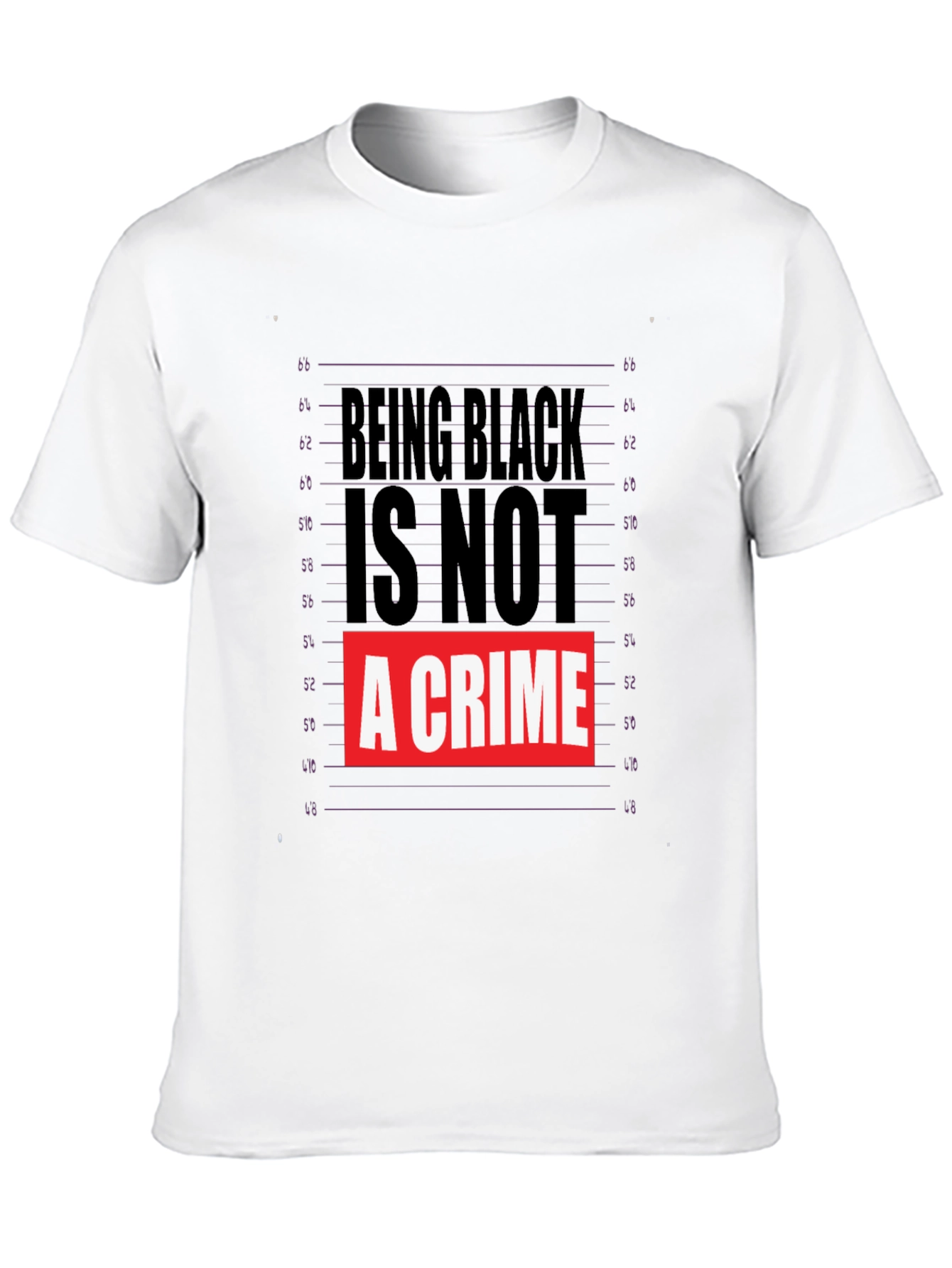 Black Being Black Is Not a Crime Graphic T-Shirt view 10