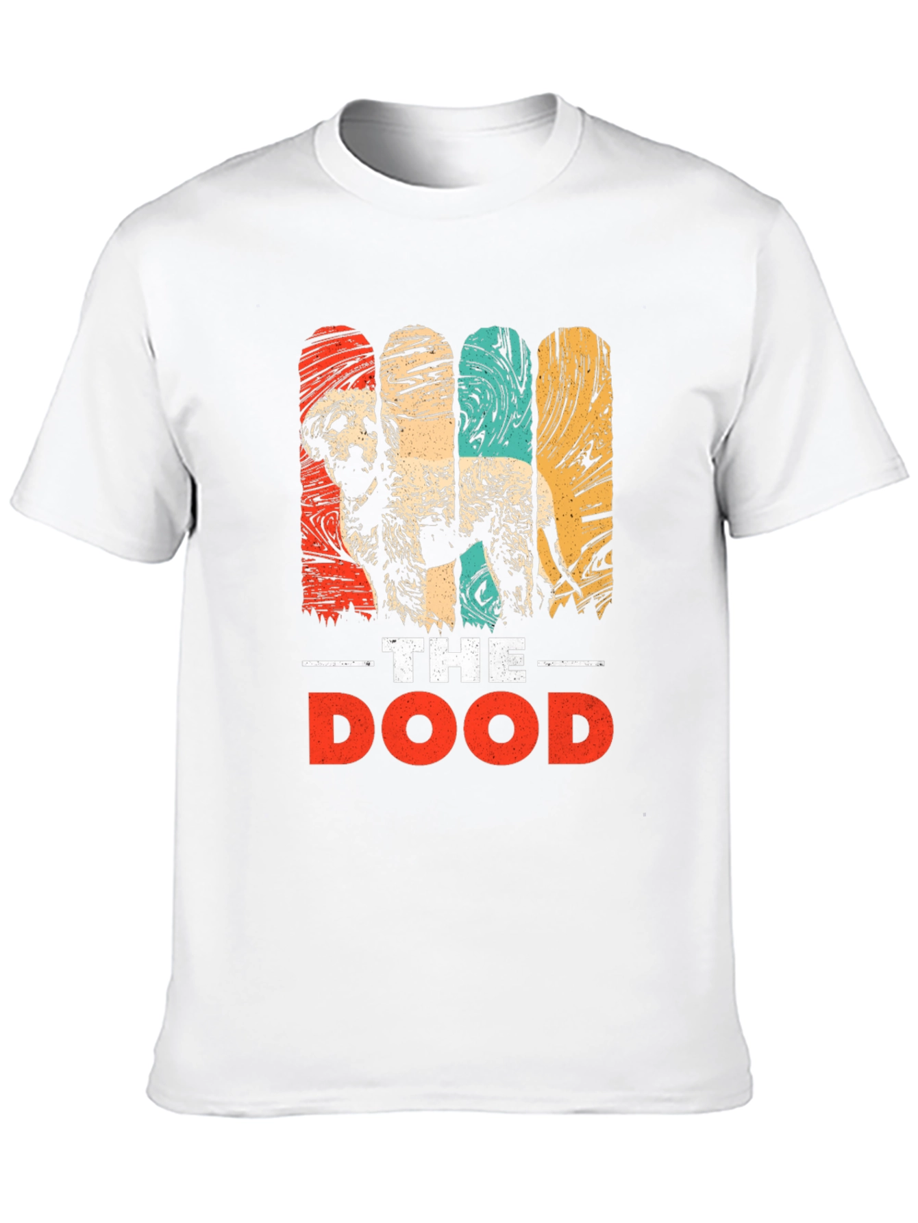 Black The Dood Dog T-Shirt - Retro Style view 10