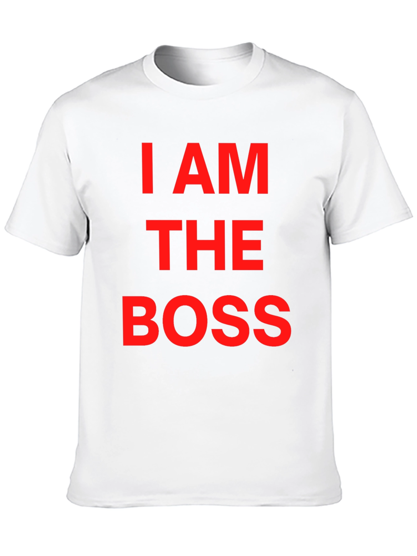 Black I AM THE BOSS Graphic T-Shirt view 10