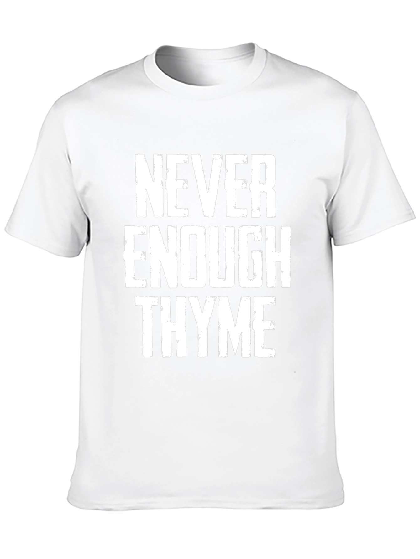 Black Never Enough Thyme T-Shirt view 10