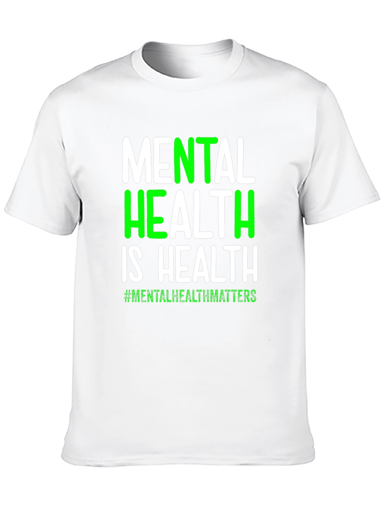 Black Mental Health Matters T-Shirt - Health Awareness view 10