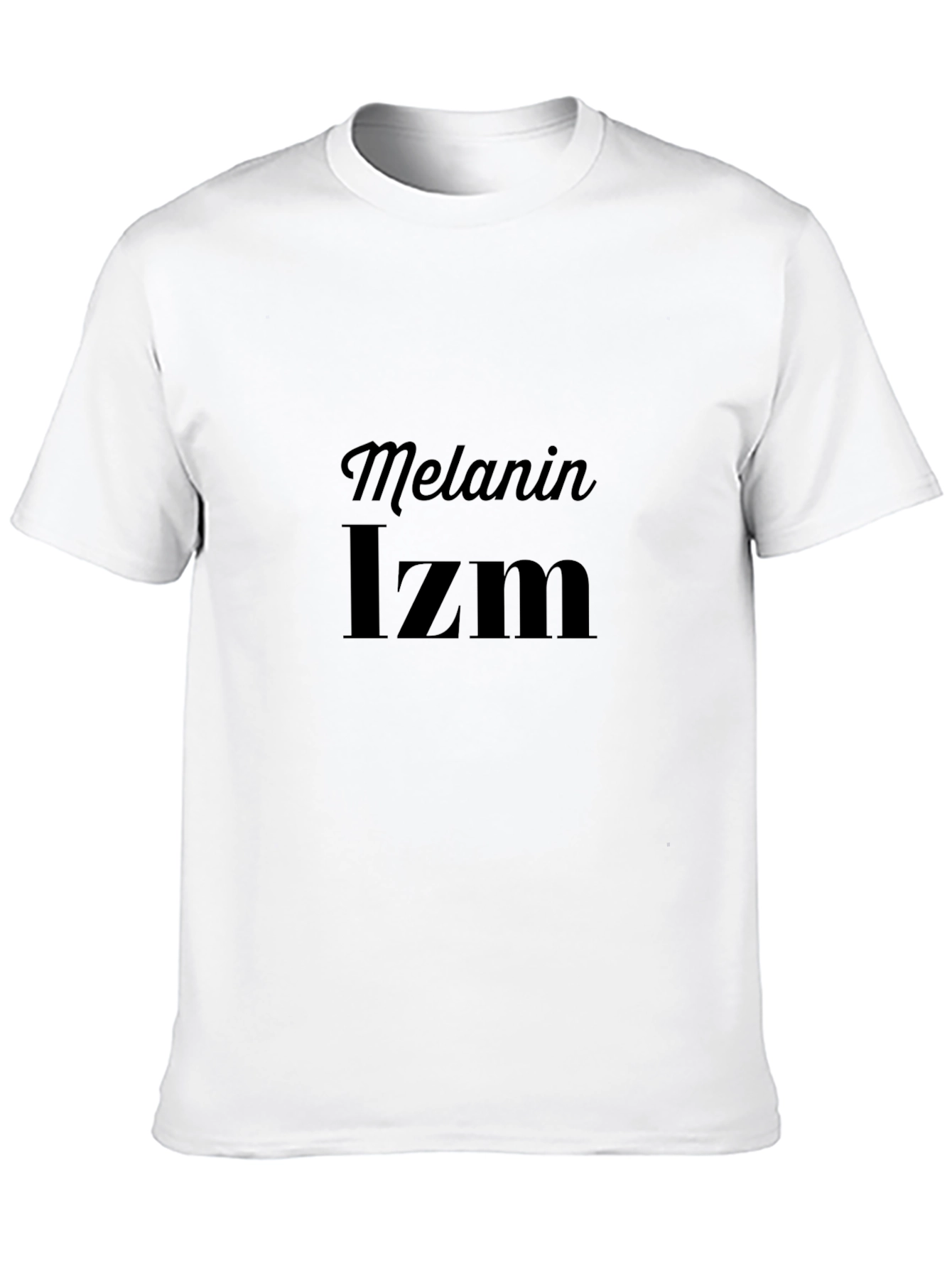 Black Melanin Izm Graphic Tee - Stylish Black T-Shirt view 10
