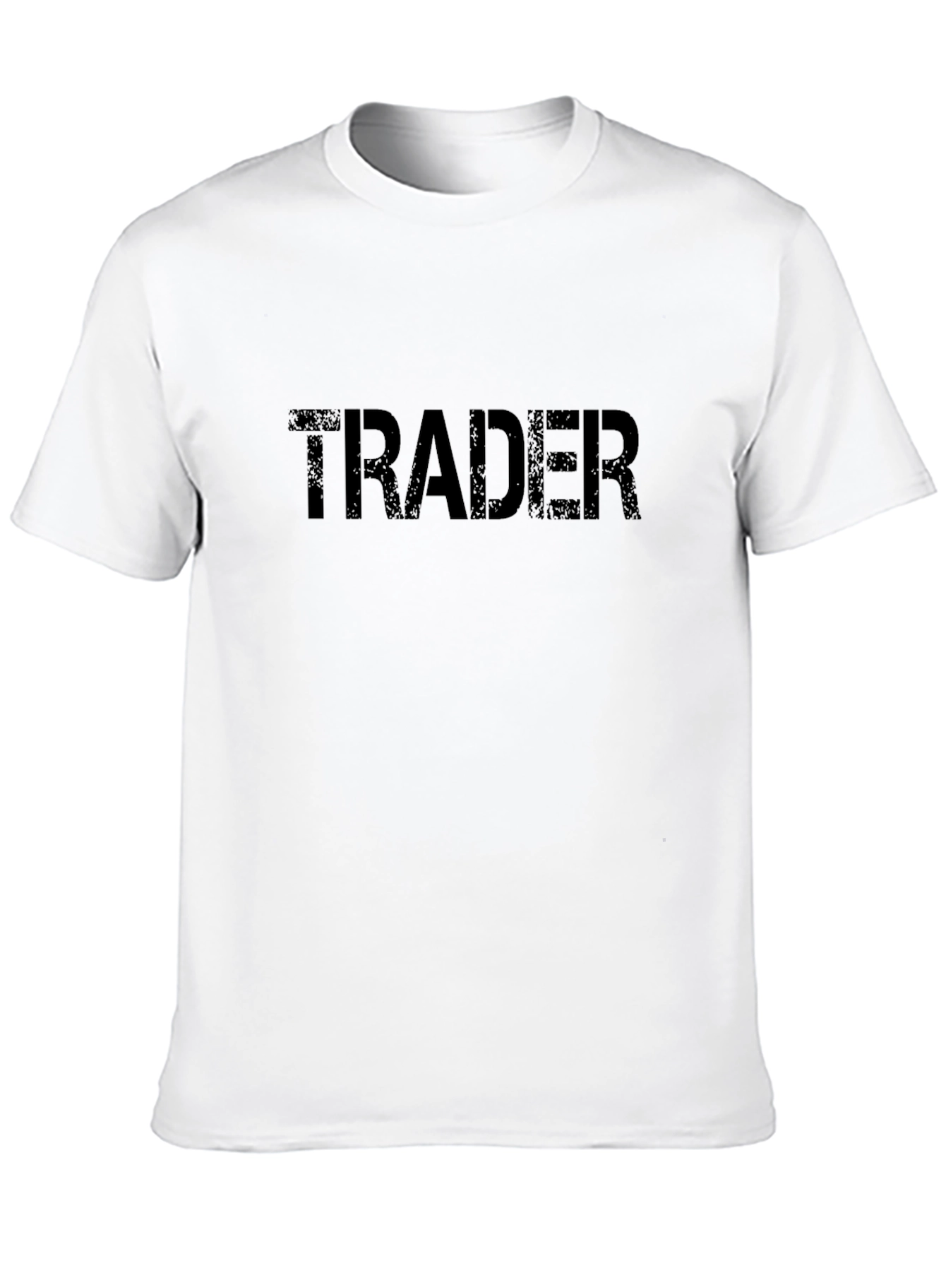 Black TRADER Black Graphic Tee - Bold & Stylish view 10