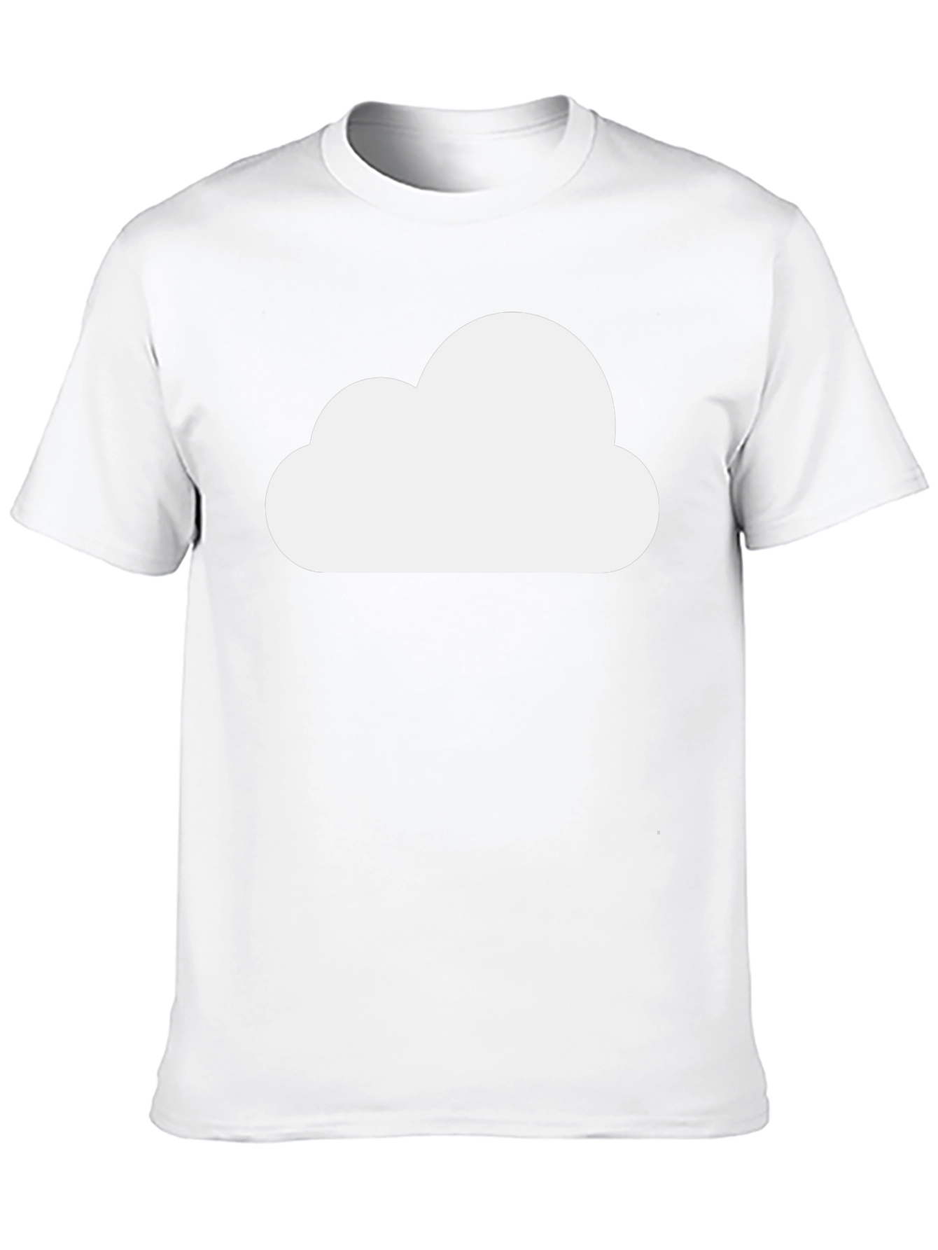 Black Cloud Graphic Black T-Shirt view 10