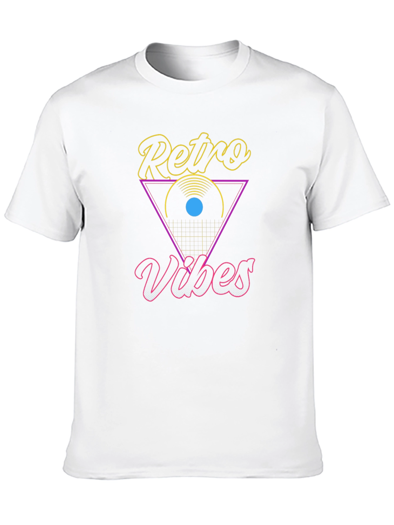 Black Retro Vibes Graphic Tee - Black view 10