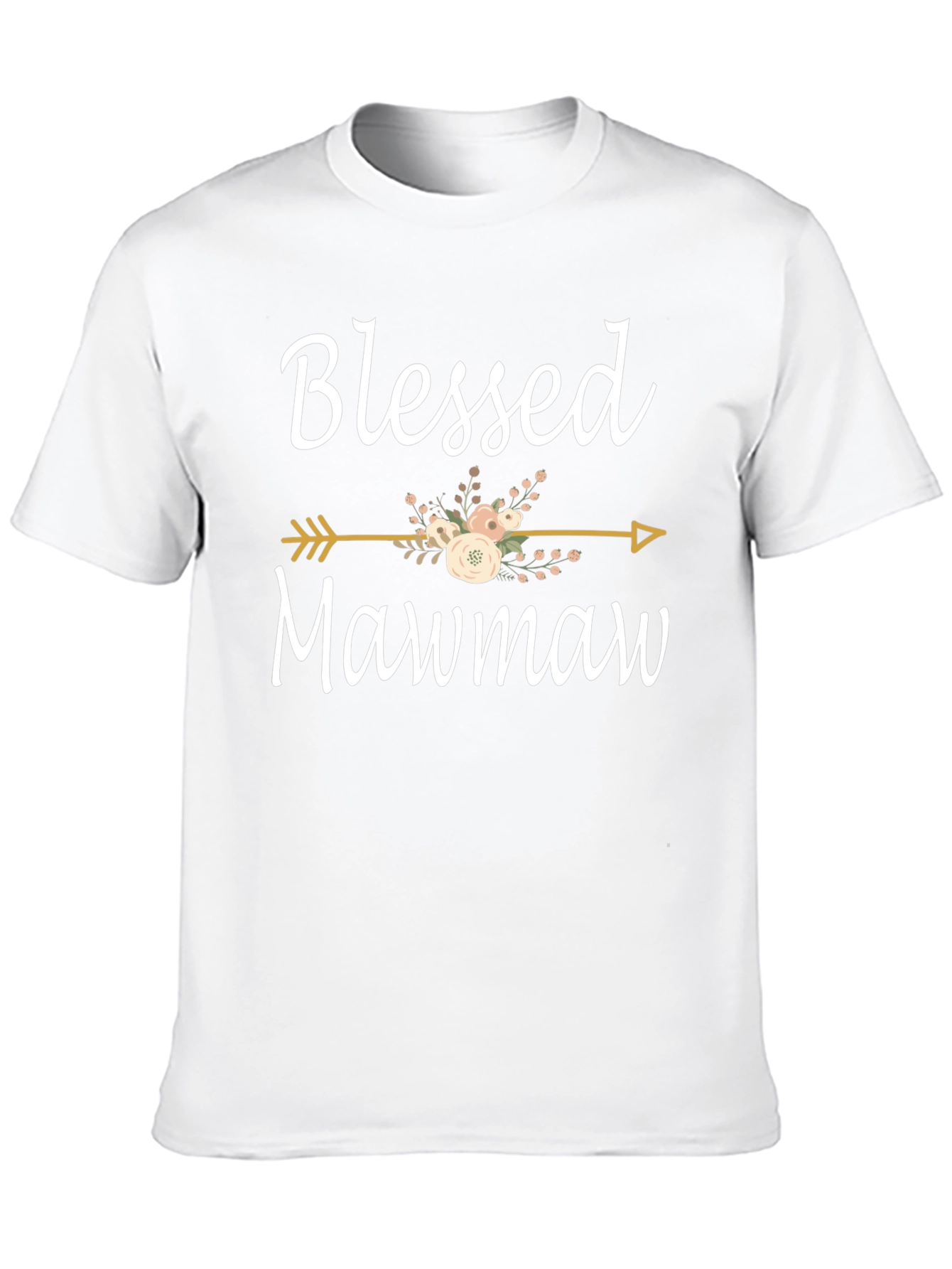 Blessed Mawmaw Graphic T-Shirt - Perfect Gift - 10