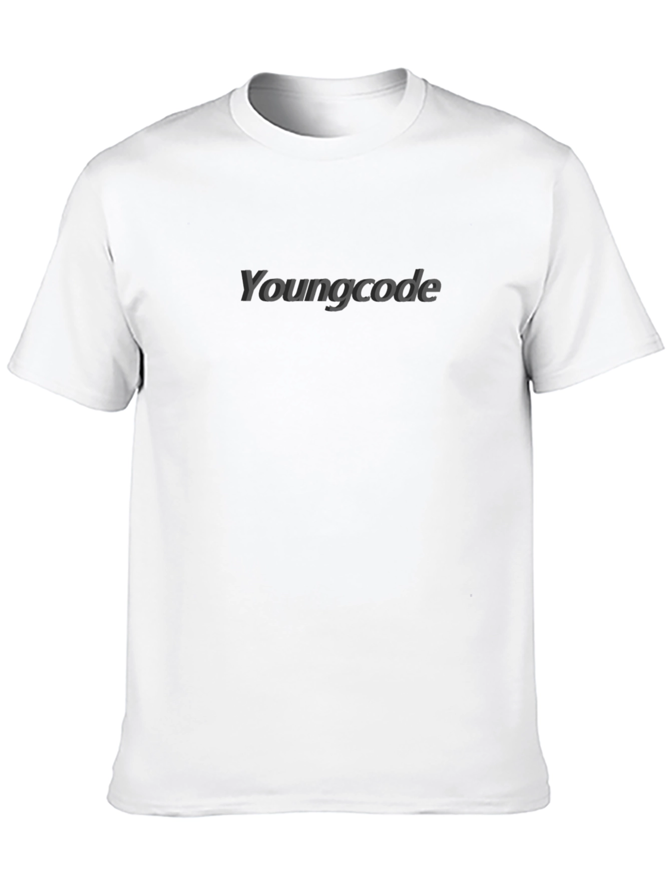 Black Youngcode Black Graphic Tee - Casual Comfort view 10