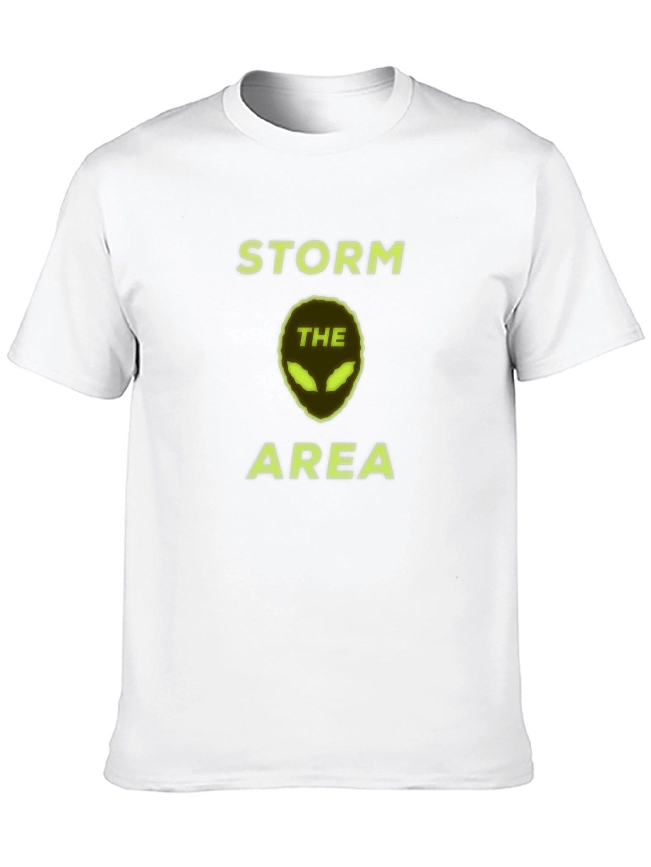 Black Storm The Area Alien Graphic T-Shirt view 10