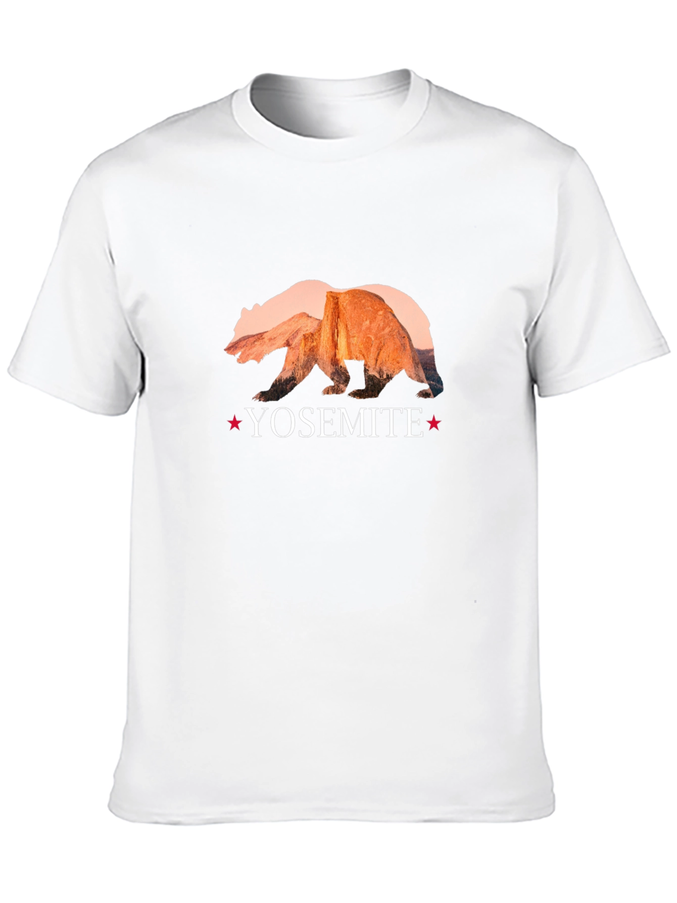 Black Yosemite Bear Graphic Tee - Nature Inspired Design view 10
