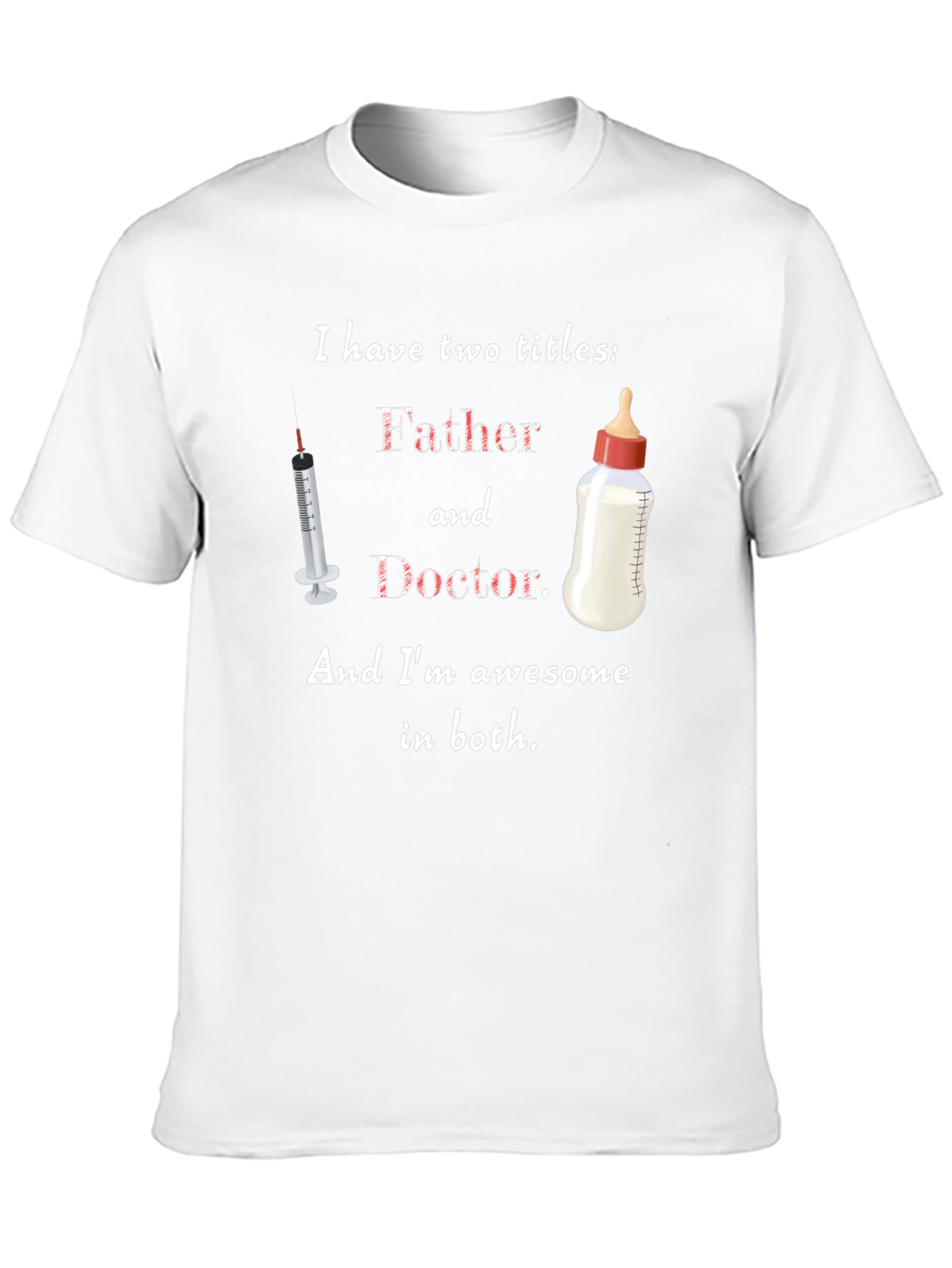 Black Father and Doctor T-Shirt - Awesome Dad Gift view 10