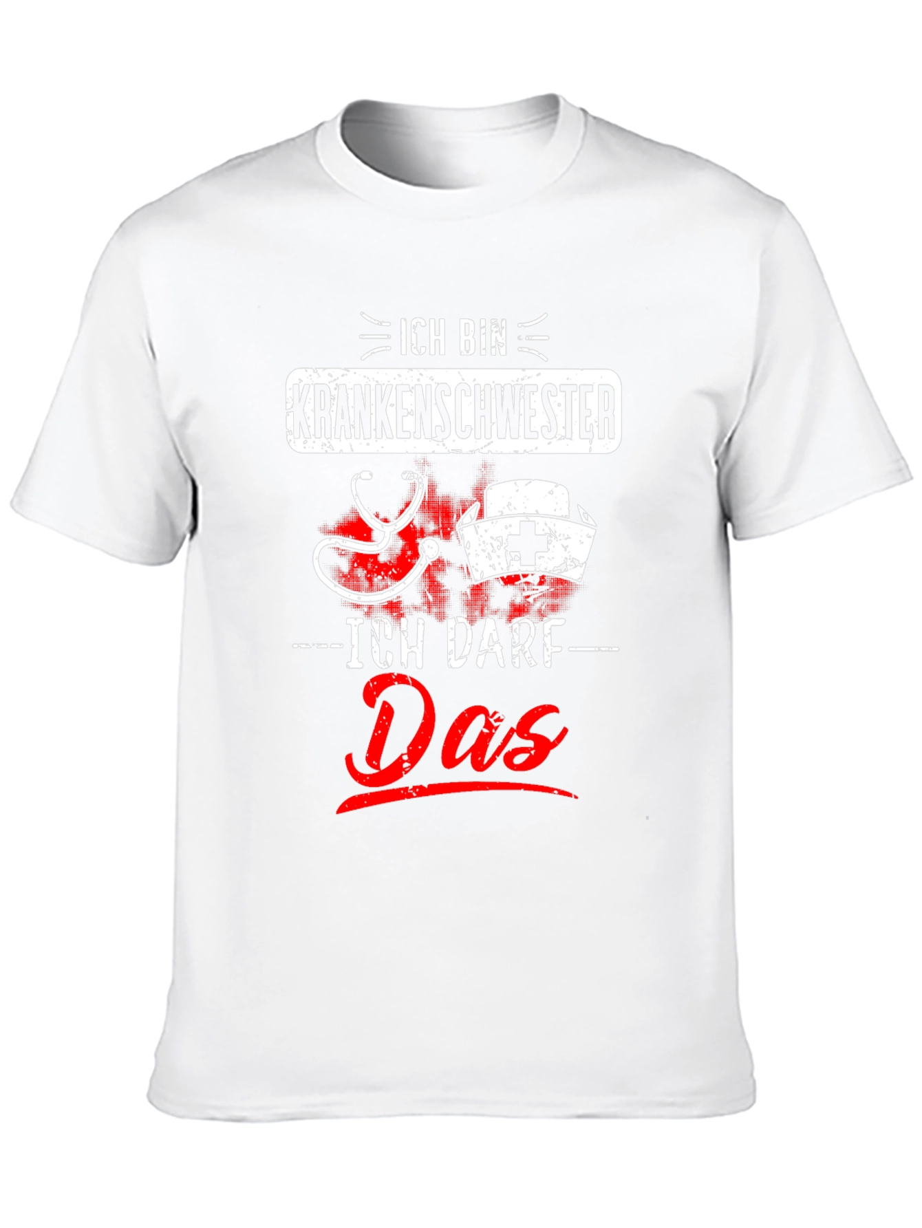 Black Ich Bin Krankenschwester T-Shirt - Nurse Tee view 10