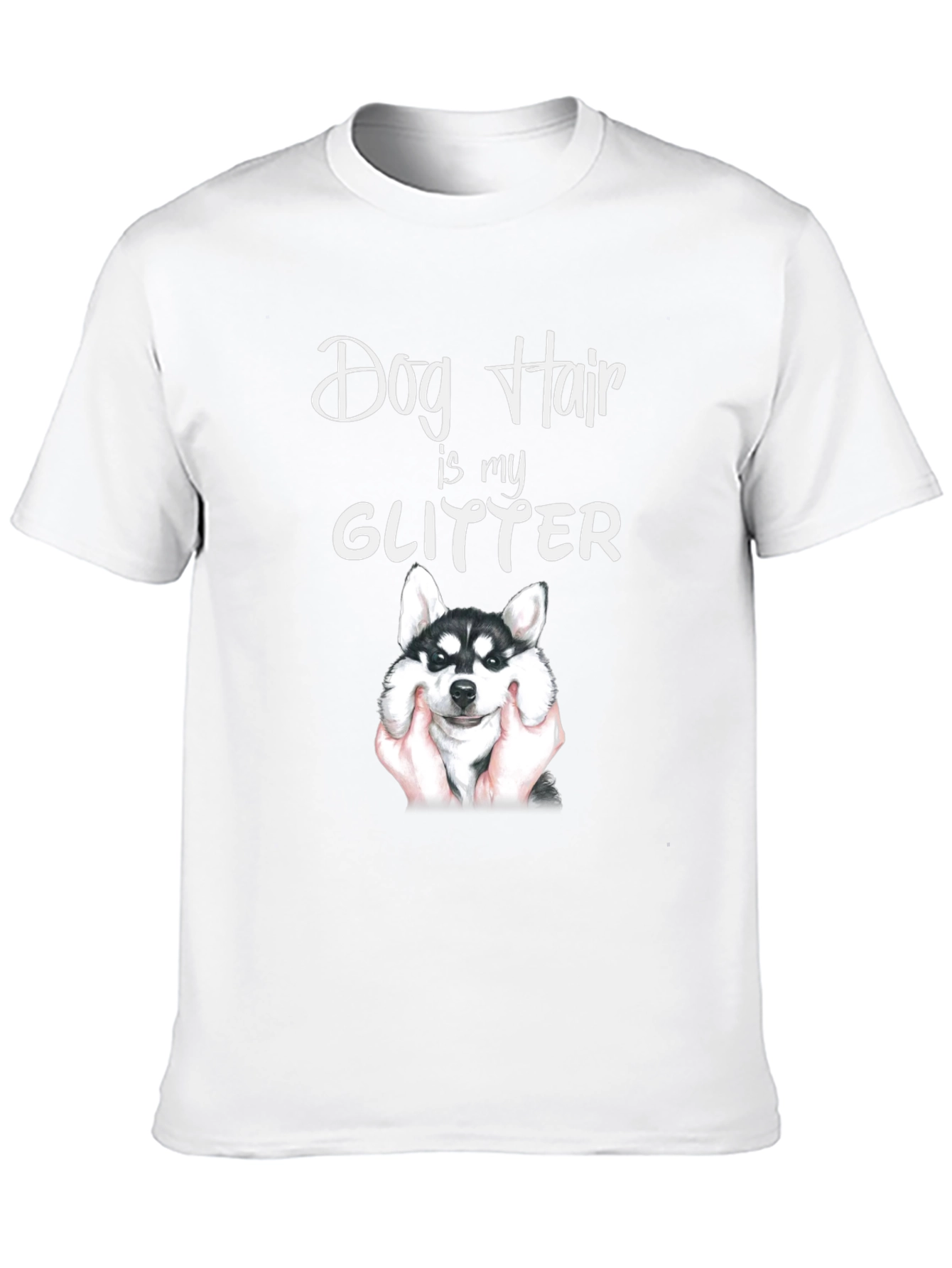 Black Dog Hair is My Glitter T-Shirt view 10