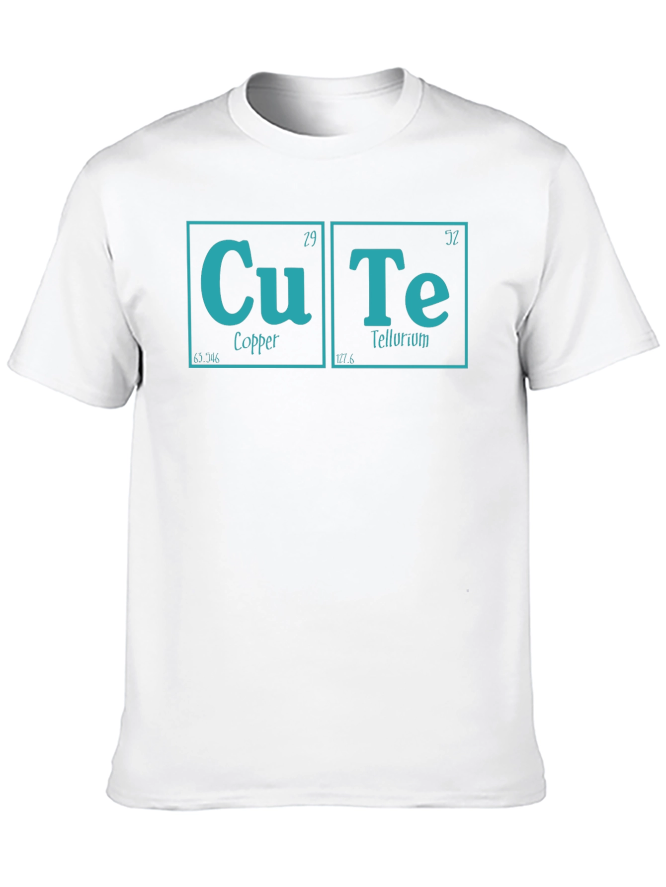 Black Cute Periodic Table T-Shirt - Chemistry Pun view 10