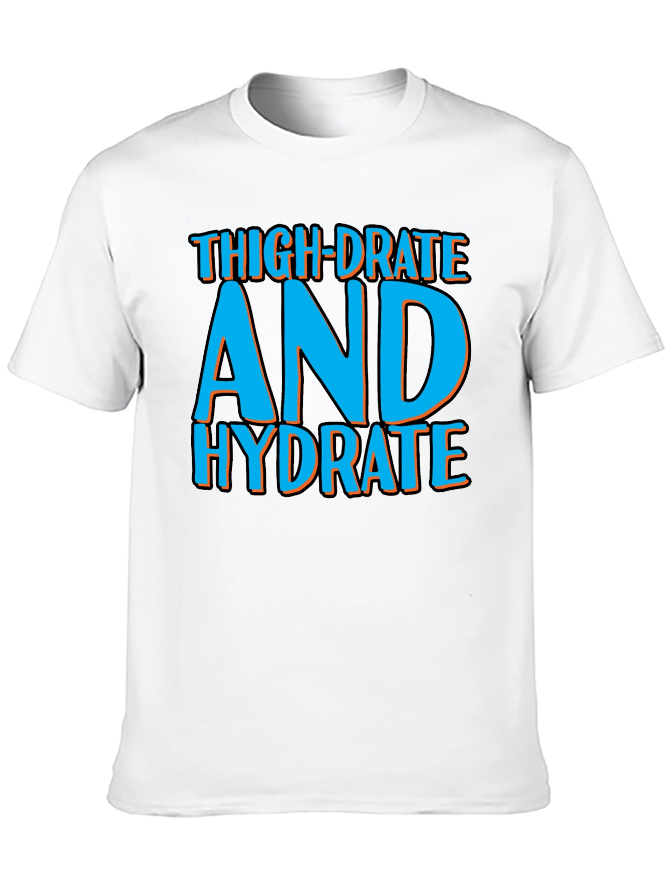 Black Thigh-Drated Hydrate Tee view 10