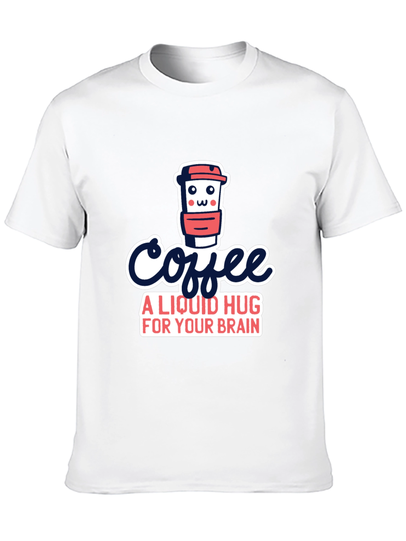 Black Coffee: A Liquid Hug T-Shirt view 10