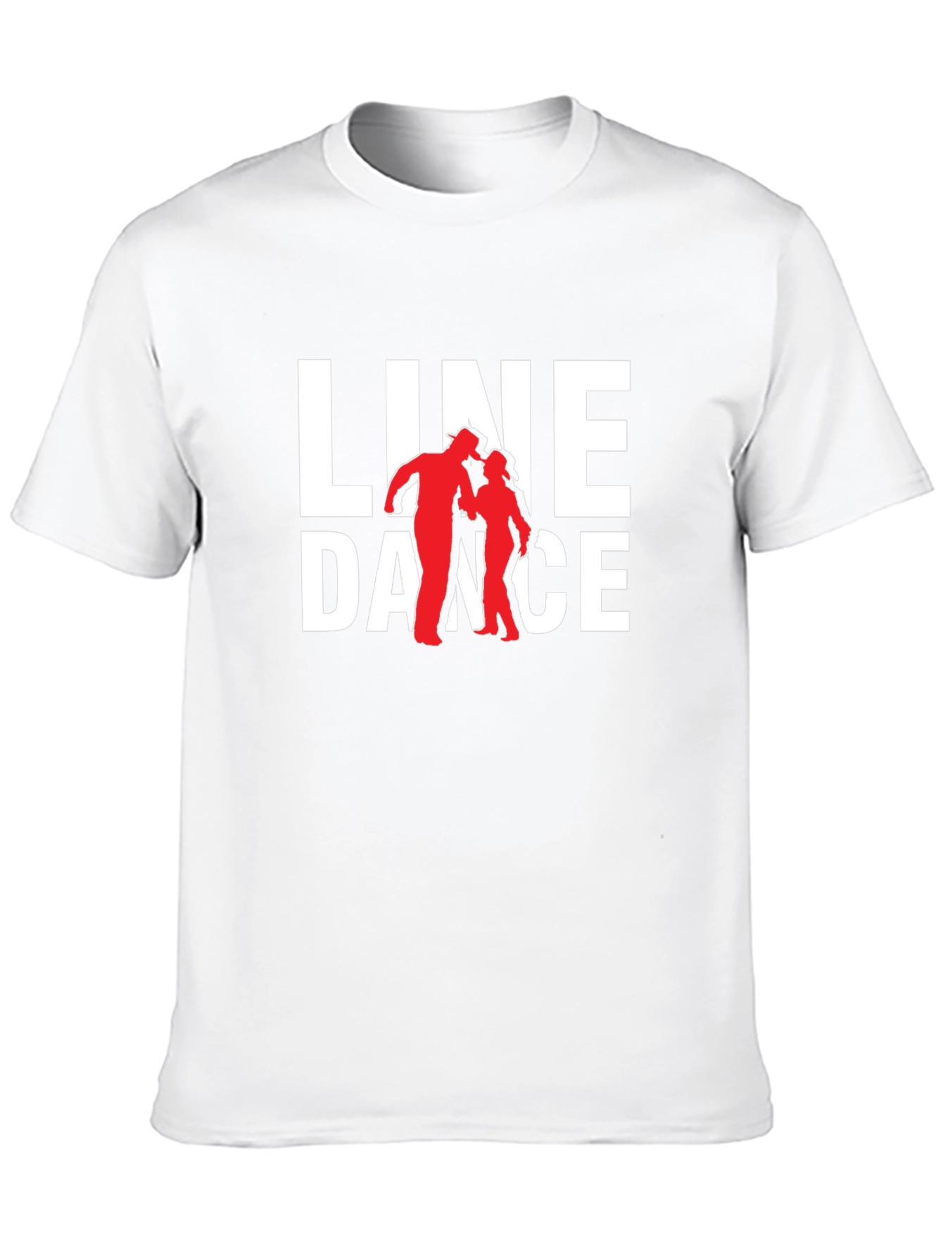 Black Line Dance Graphic Tee - Western Style T-Shirt view 10