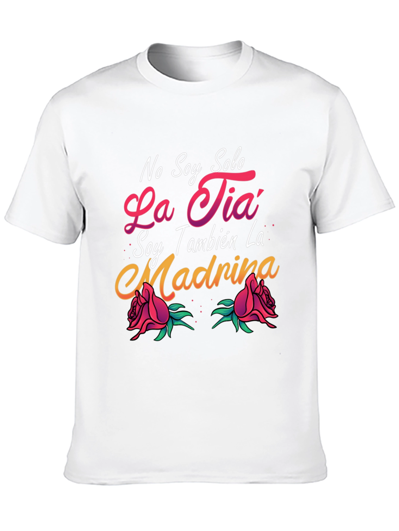 Black No Soy Solo La Tia T-Shirt view 10