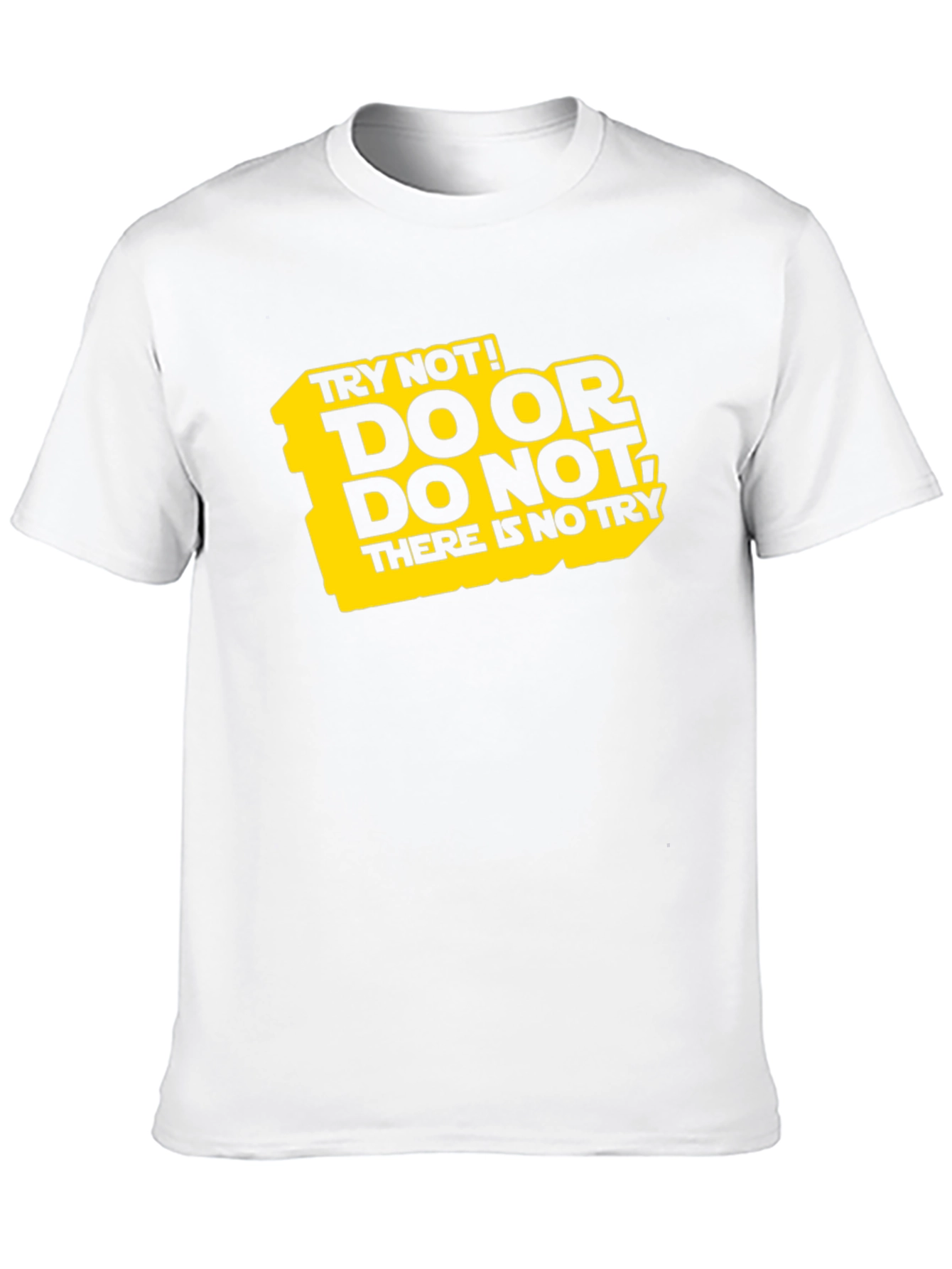 Black Do Or Do Not T-Shirt | Funny Yoda Quote view 10
