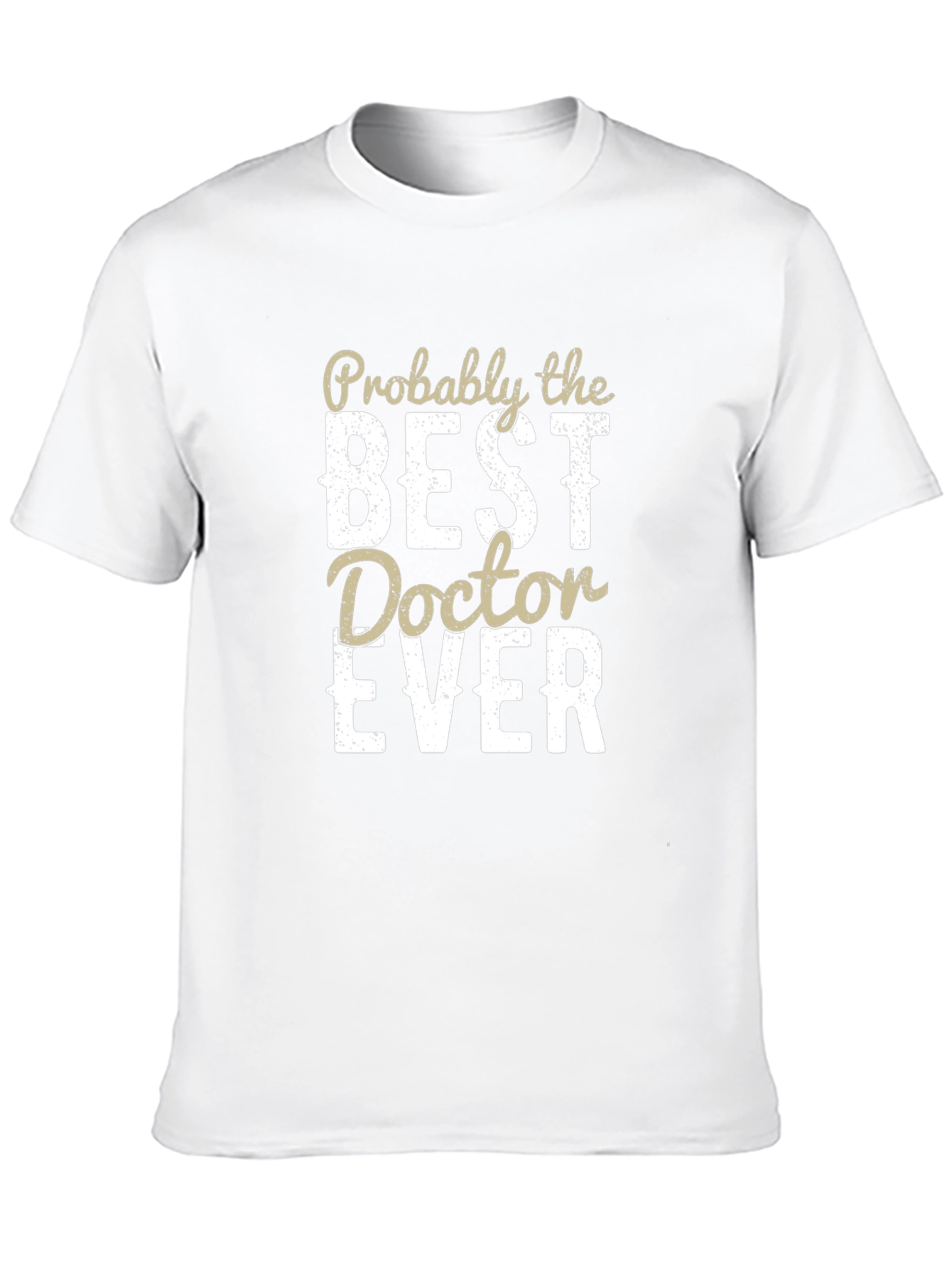 Black Best Doctor Ever T-Shirt - Funny Medical Apparel view 10